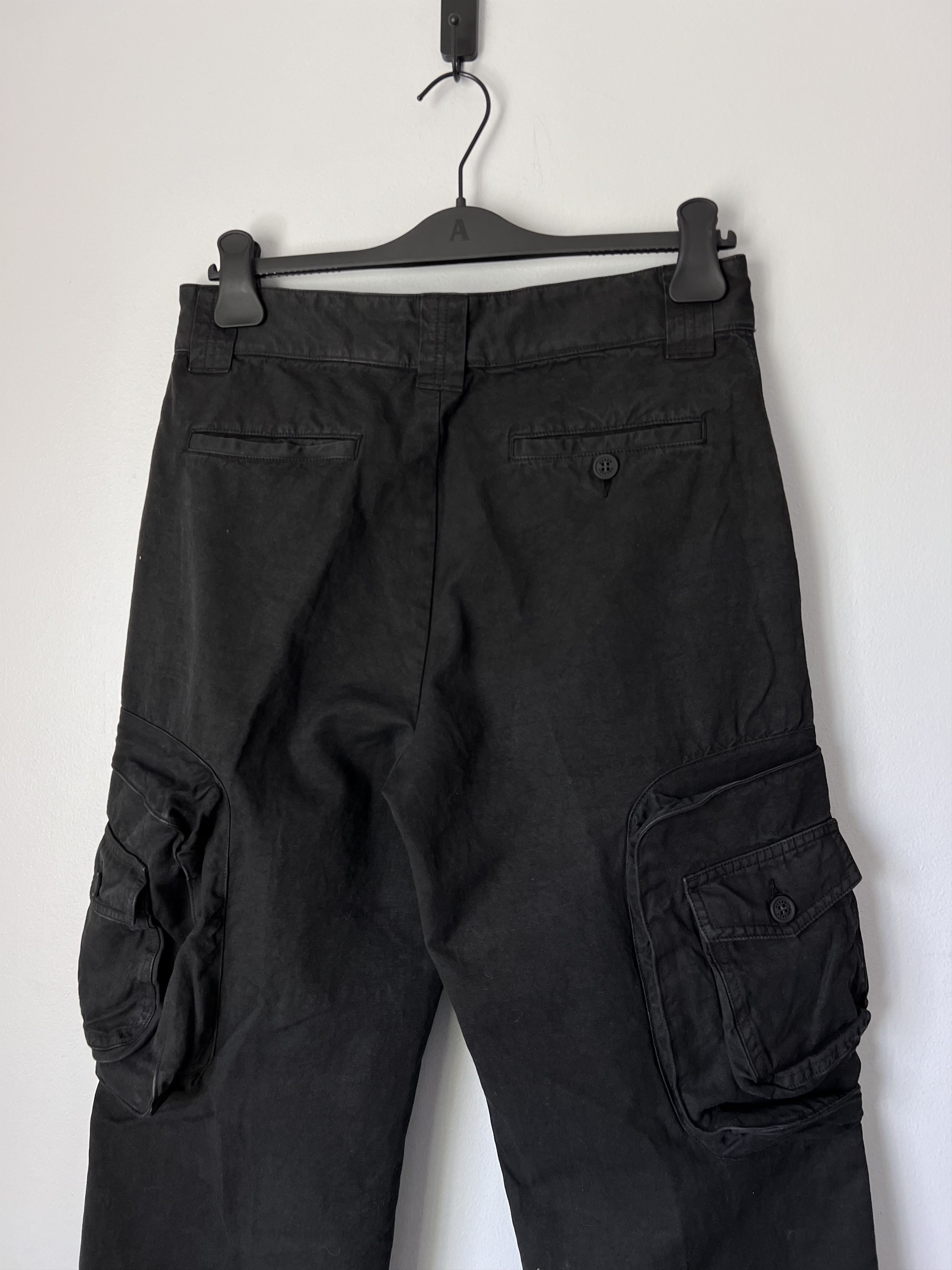 Heron Preston Heron Preston Canvas Cargo Pants in Black Size US 32 / EU 48 - 5 Thumbnail
