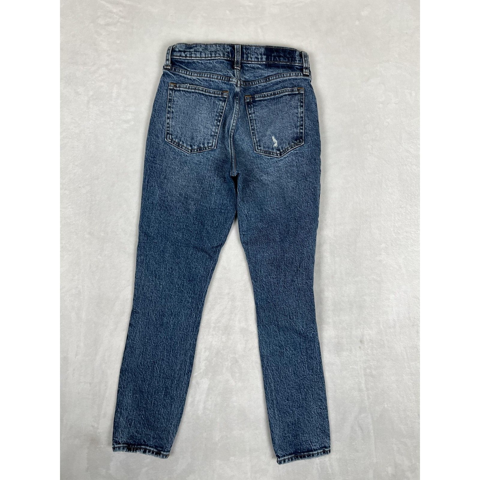 Abercrombie & Fitch Abercrombie & Fitch Jeans Womens 2 26 Blue High Rise The Ski Size 26" / US 2 / IT 38 - 6 Thumbnail