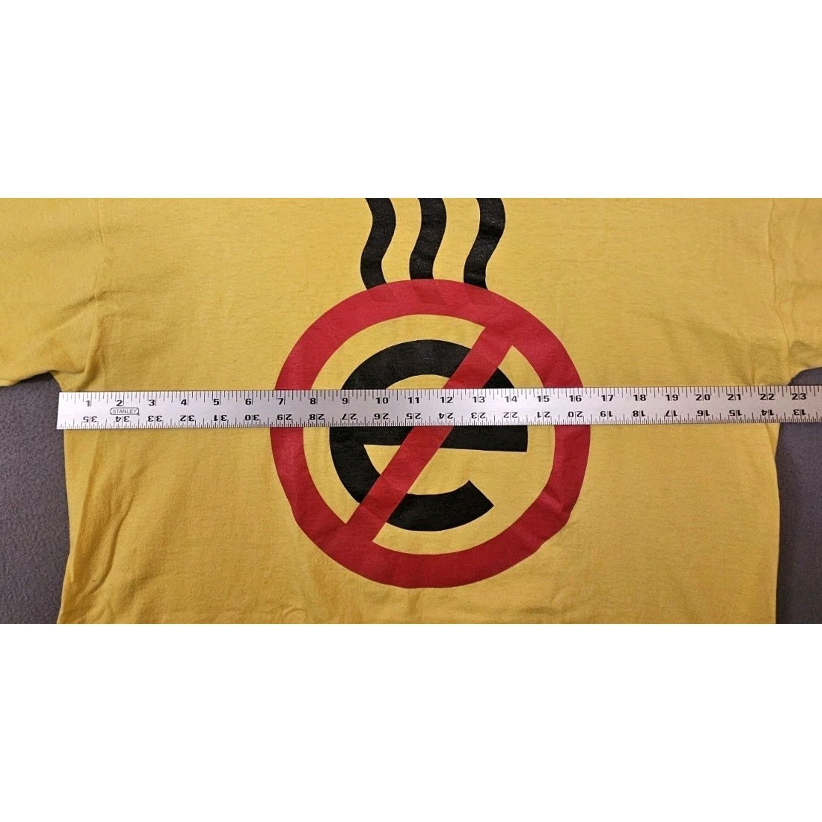 Fruit Of The Loom Ookla The Mok Filk Nerd Rock Tshirt XL Smell No Evil Vtg Yel Size US XL / EU 56 / 4 - 7 Thumbnail