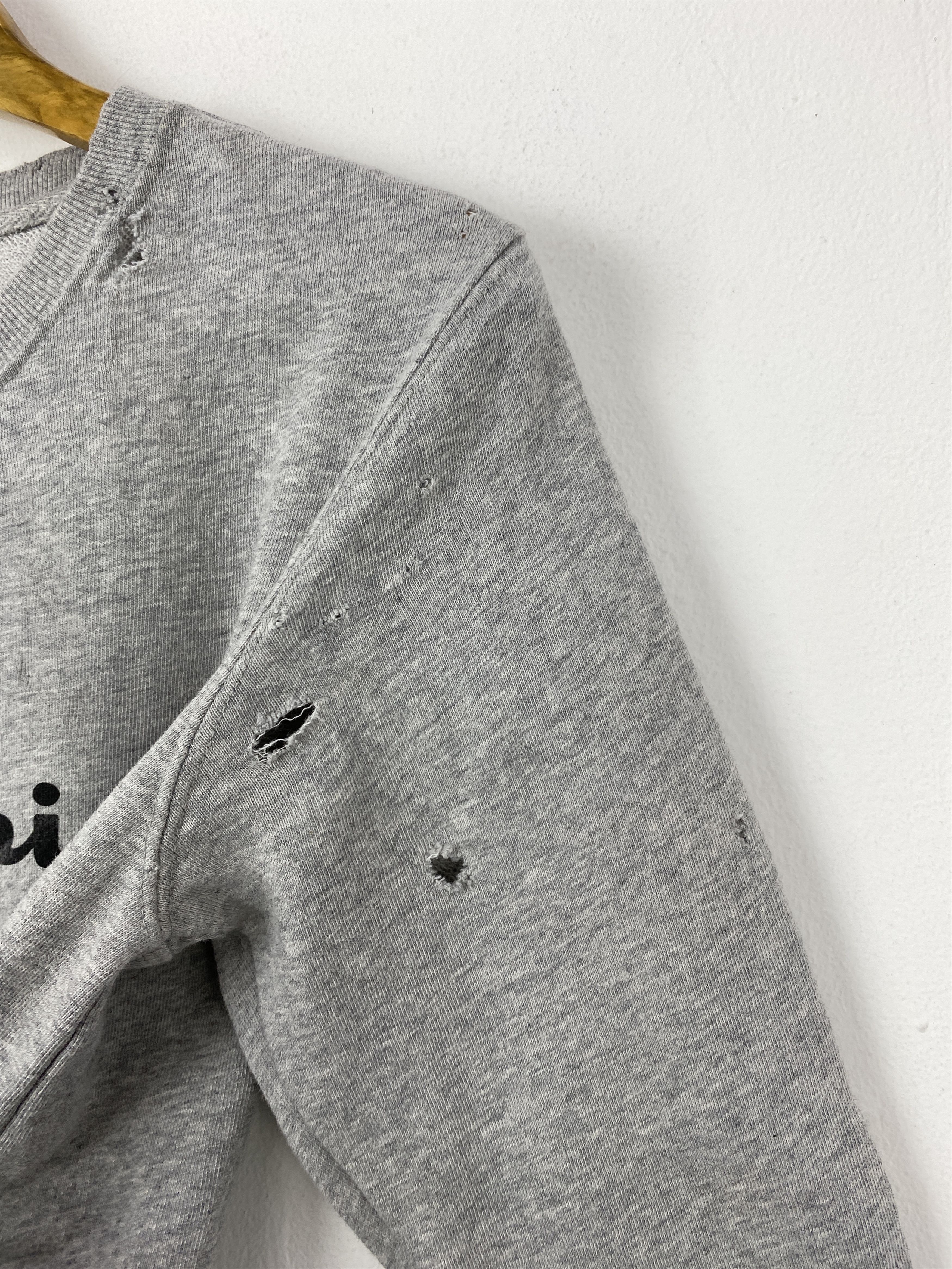 Champion Vintage Champion Spell Out Distressed Sweatshirt SH0099 Size US L / EU 52-54 / 3 - 8 Thumbnail