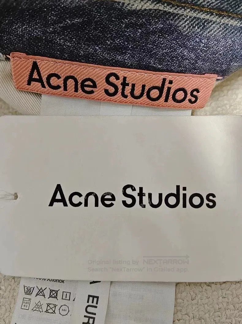 Acne Studios Acne Studios 3D Print Denim Pants. Size US 34 / EU 50 - 4 Thumbnail