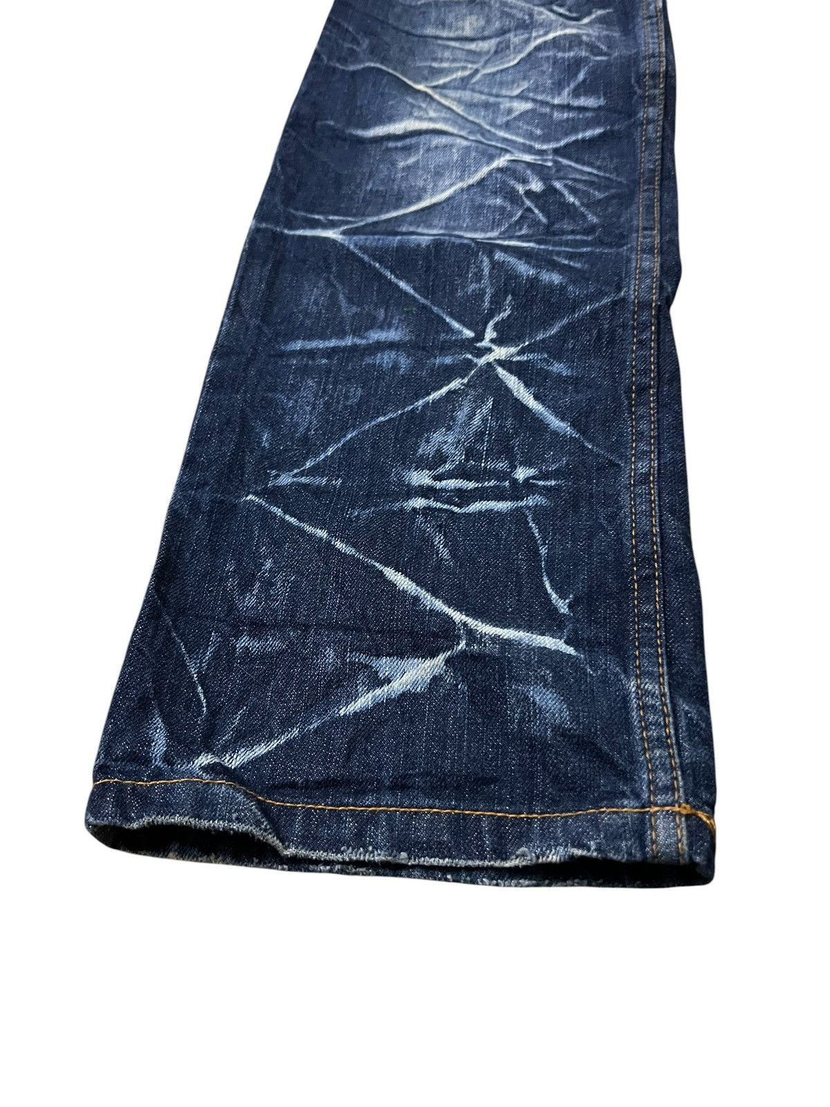 Japanese Brand 💥Double Waist💥Nylaus Clothing Clawmark If six was nine style Size US 30 / EU 46 - 6 Thumbnail
