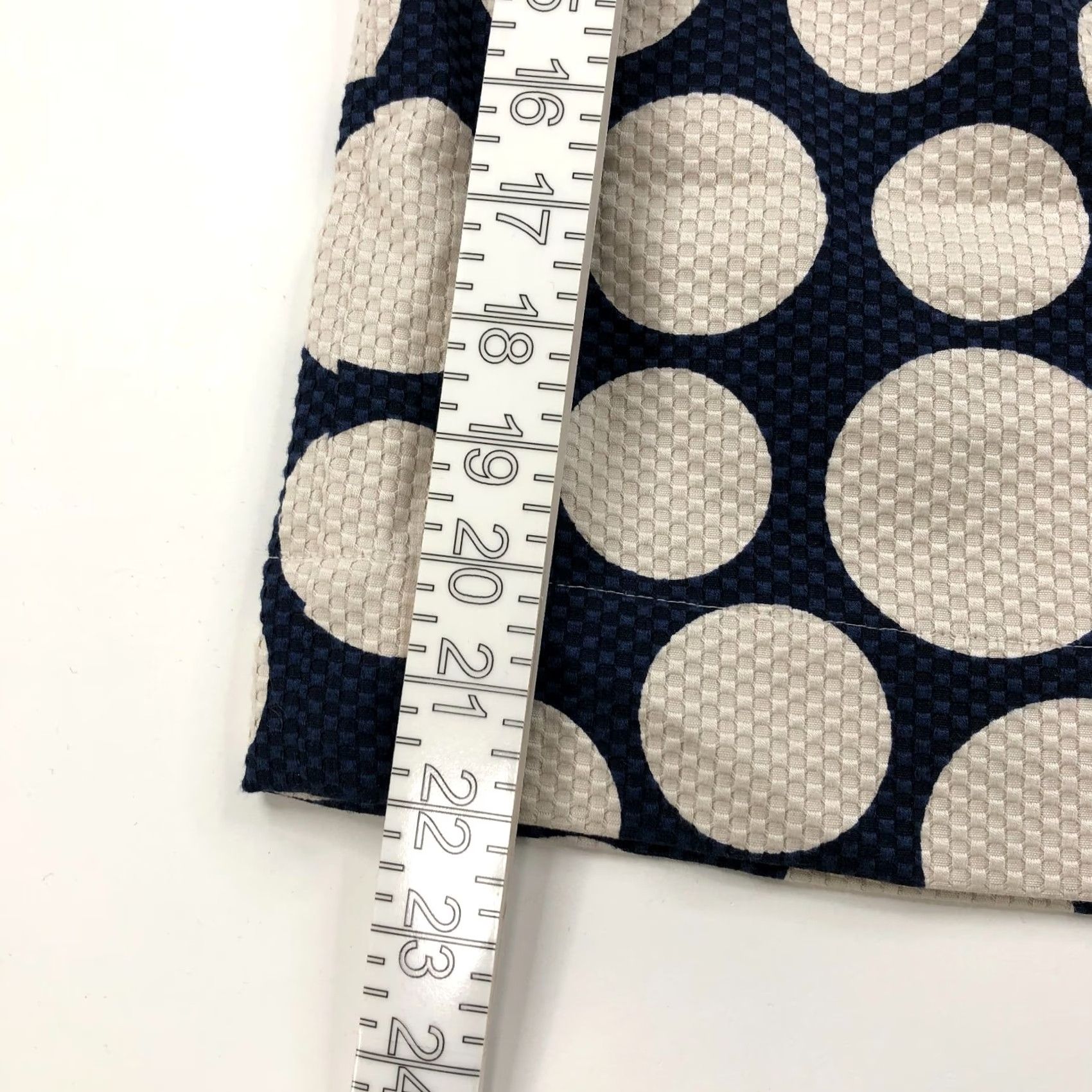 Boden Boden Skirt Mini Zip Pleated Lined All Over Print Blue Ivory 8L 30In Fits 30In Womens XS-XL? Size 30" / US 8 / IT 44 - 4 Thumbnail
