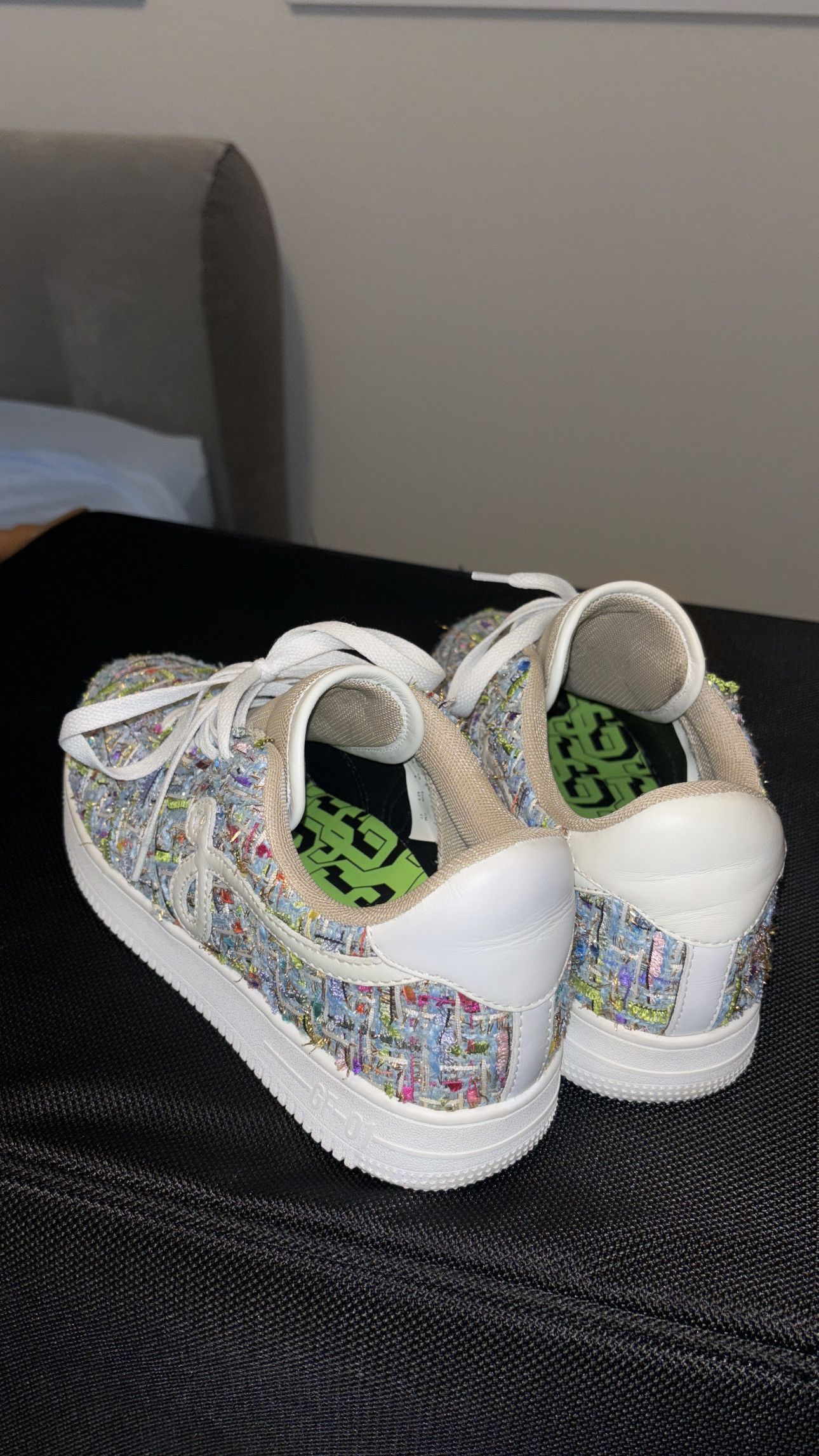 John Geiger John Geiger Multi-Color Tweed GF-01 Size US 9 / EU 42 - 3 Thumbnail
