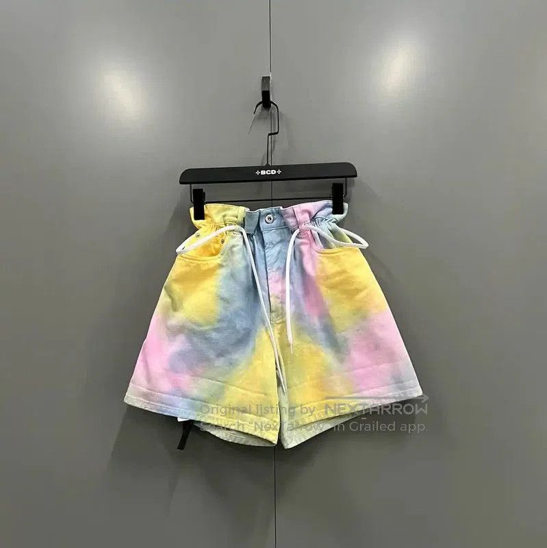 Miu Miu Miu Miu Multi-Color Cotton Summer Shorts . Size 28" / US 6 / IT 42 - 1 Thumbnail