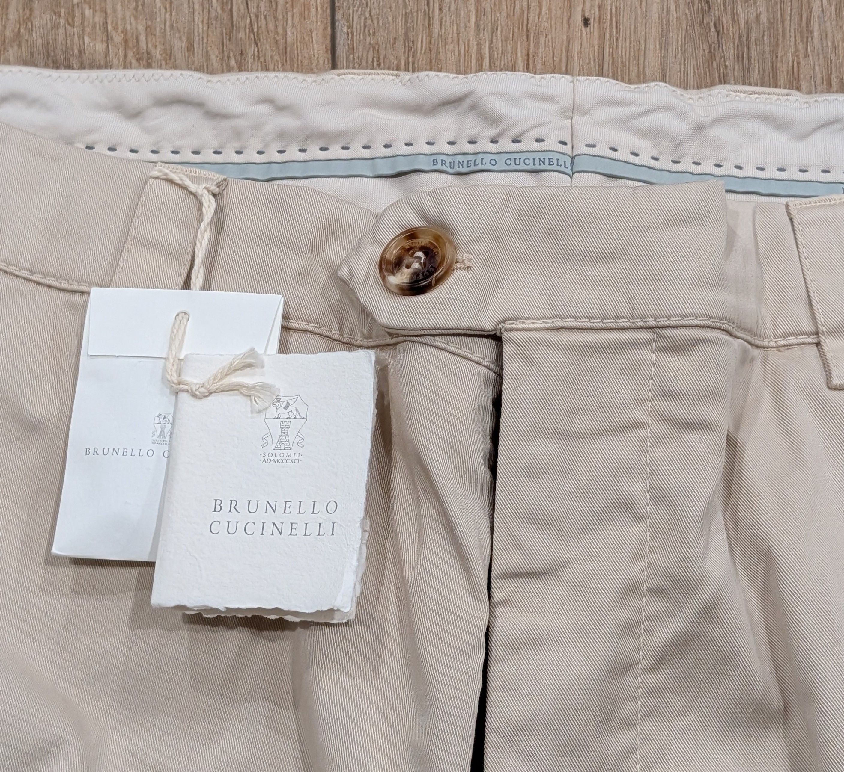 Brunello Cucinelli Brunello Cucinelli Cargo Pants Light Beige 58 US 42 Size US 42 / EU 58 - 3 Thumbnail