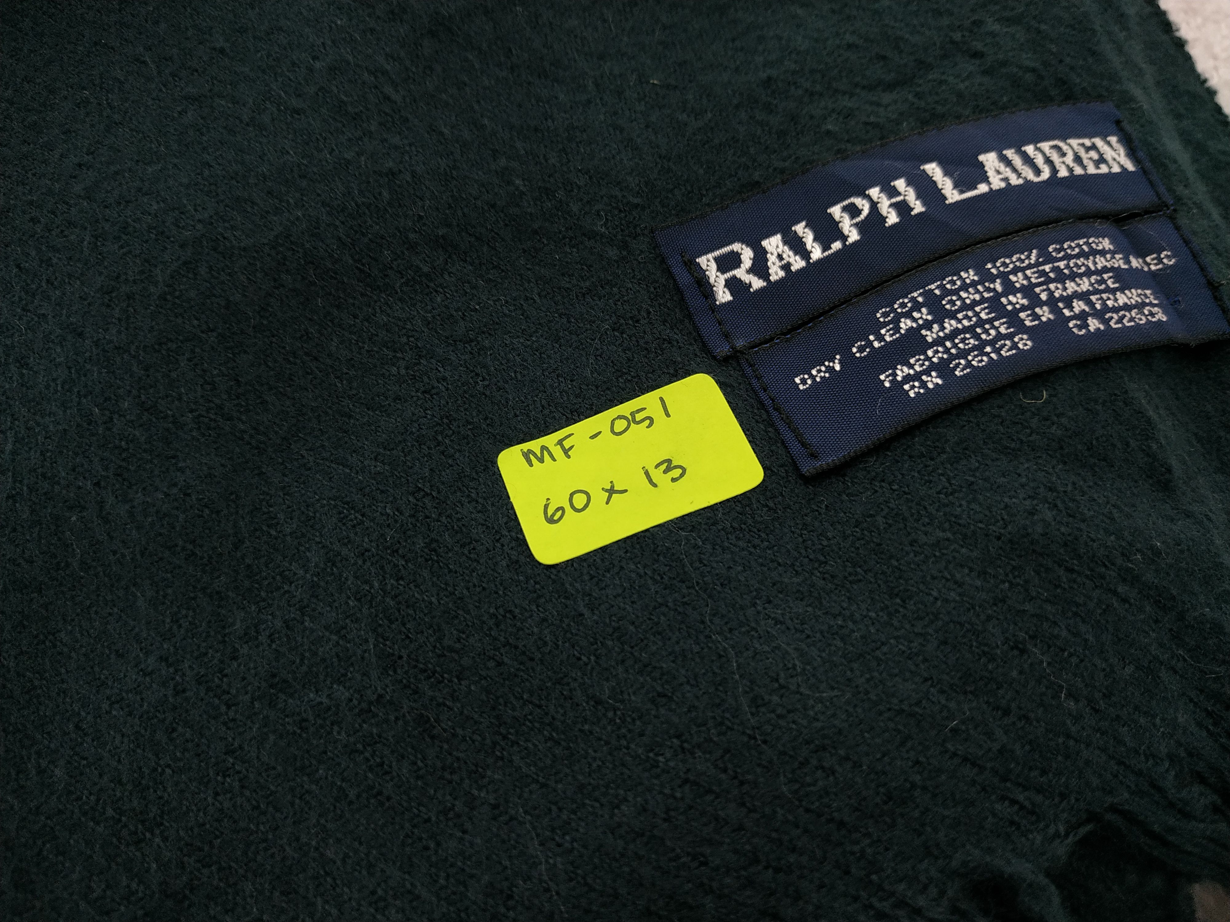 Ralph Lauren Vintage Ralph Lauren Scarf/Muffler/Neckwear MF051 Size ONE SIZE - 7 Thumbnail