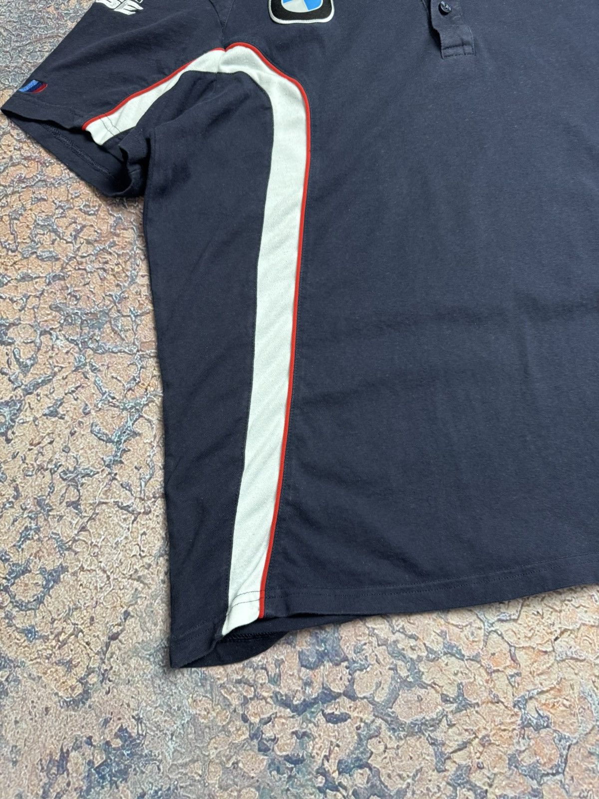 BMW BMW Puma vintage polo shirt size L Size US L / EU 52-54 / 3 - 2 Thumbnail