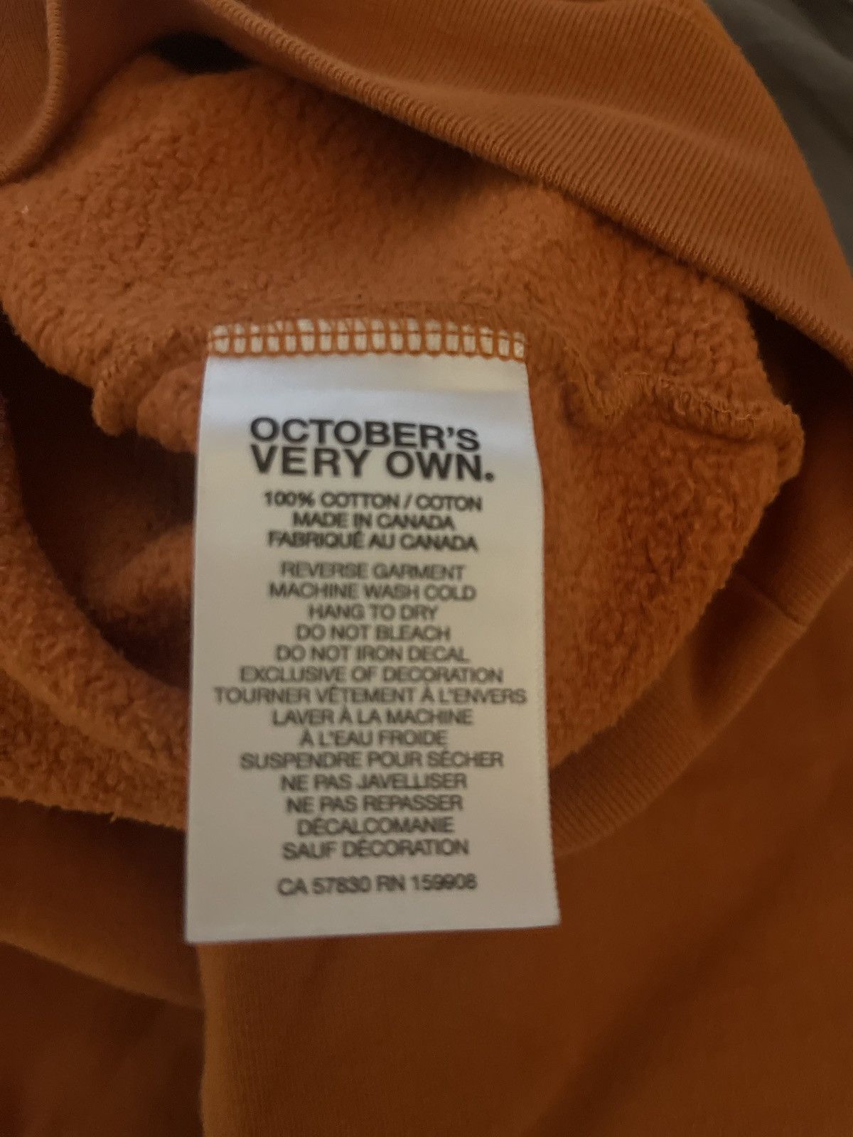 October's Very Own October’s very own OVO Orange hoodie Size US L / EU 52-54 / 3 - 7 Thumbnail