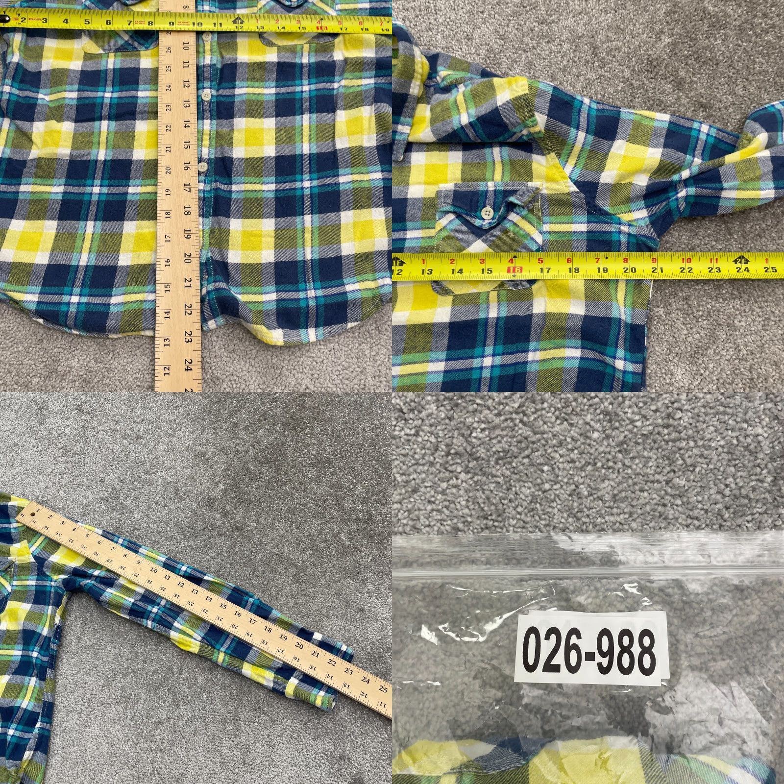 American Eagle Outfitters American Eagle Outfitters Flannel Shirt Women XL Multicolor Plaid Favorite Fit Button-Up Casual Lightweight Size XL / US 12-14 / IT 48-50 - 8 Thumbnail