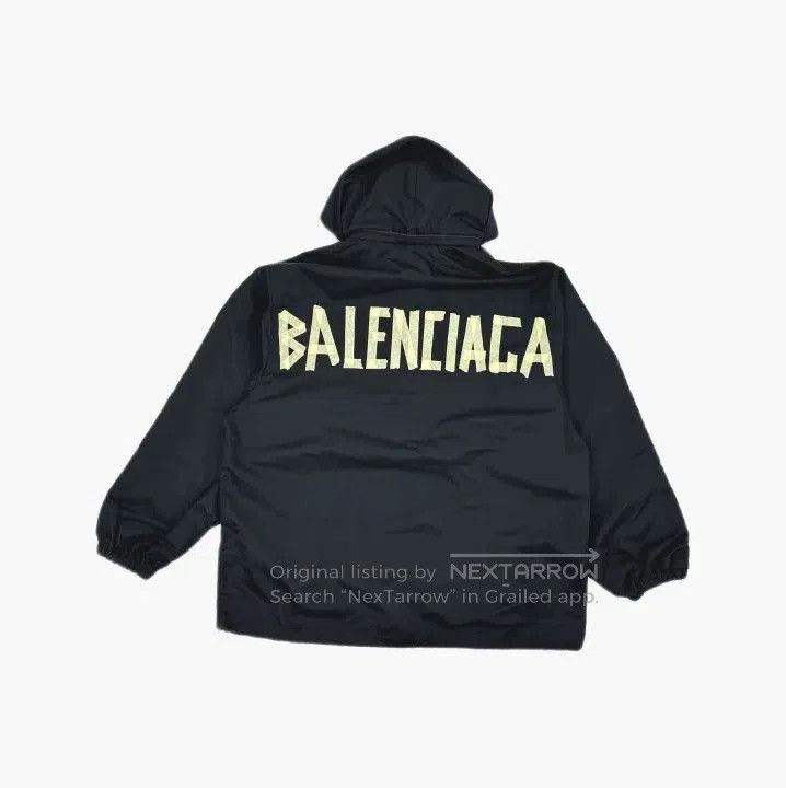 Balenciaga Balenciaga SS23 Logo Print Hooded Jacket. Size US XS / EU 42 / 0 - 1 Thumbnail