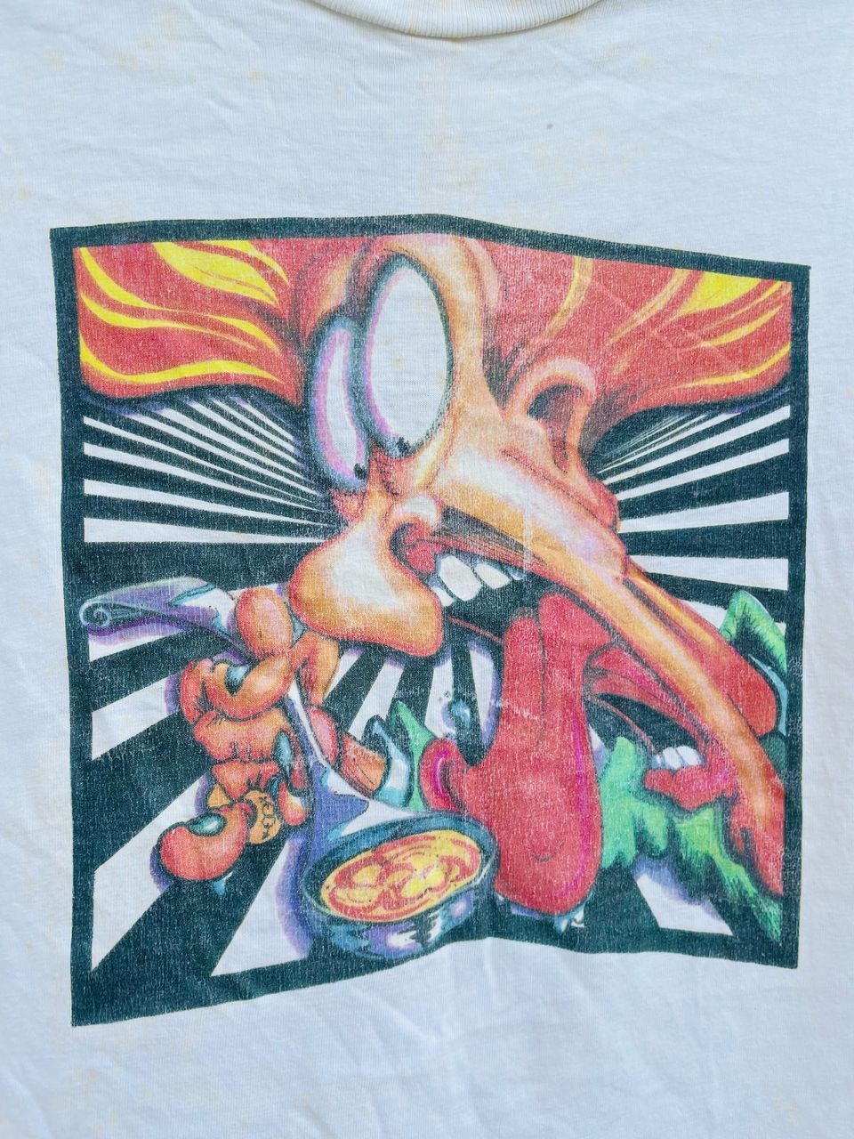Band Tees Vintage Groove 90s Spoon Psychic Gyration Band Music Shirt Size US XL / EU 56 / 4 - 3 Thumbnail