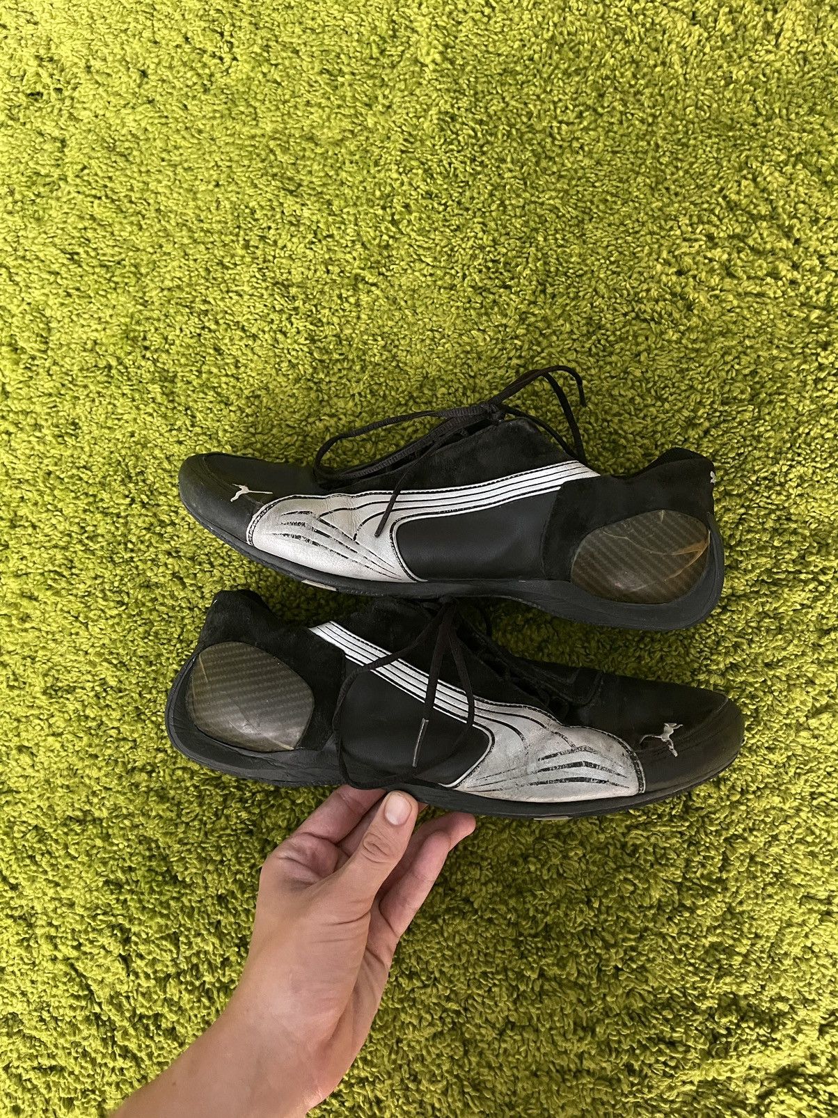 Puma × Vintage Puma 2000s vintage iconic leather sneakers Y2K Size US 12 / EU 45 - 4 Thumbnail