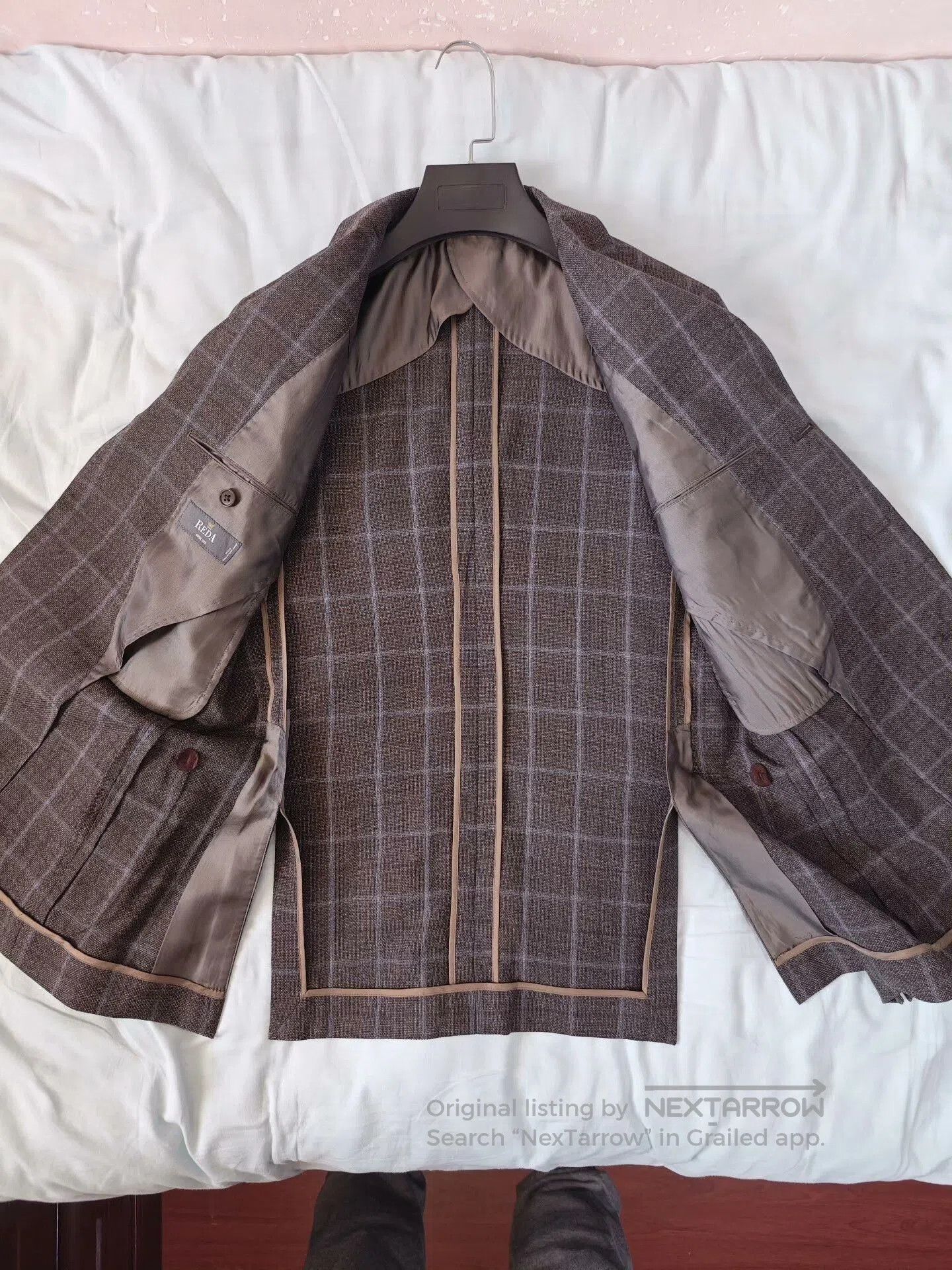 Japanese Brand Custom Wool Suit from Italy. Size US M / EU 48-50 / 2 - 6 Thumbnail