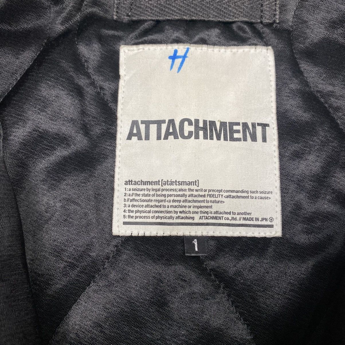 Attachment 2000s Attachment - Riri Zips Bomber Work Jacket Size US M / EU 48-50 / 2 - 14 Thumbnail