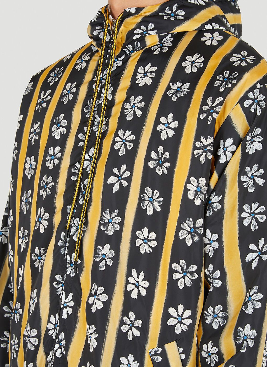 Marni o1y0225 Hooded Jacket in Multicolor Size US M / EU 48-50 / 2 - 4 Thumbnail