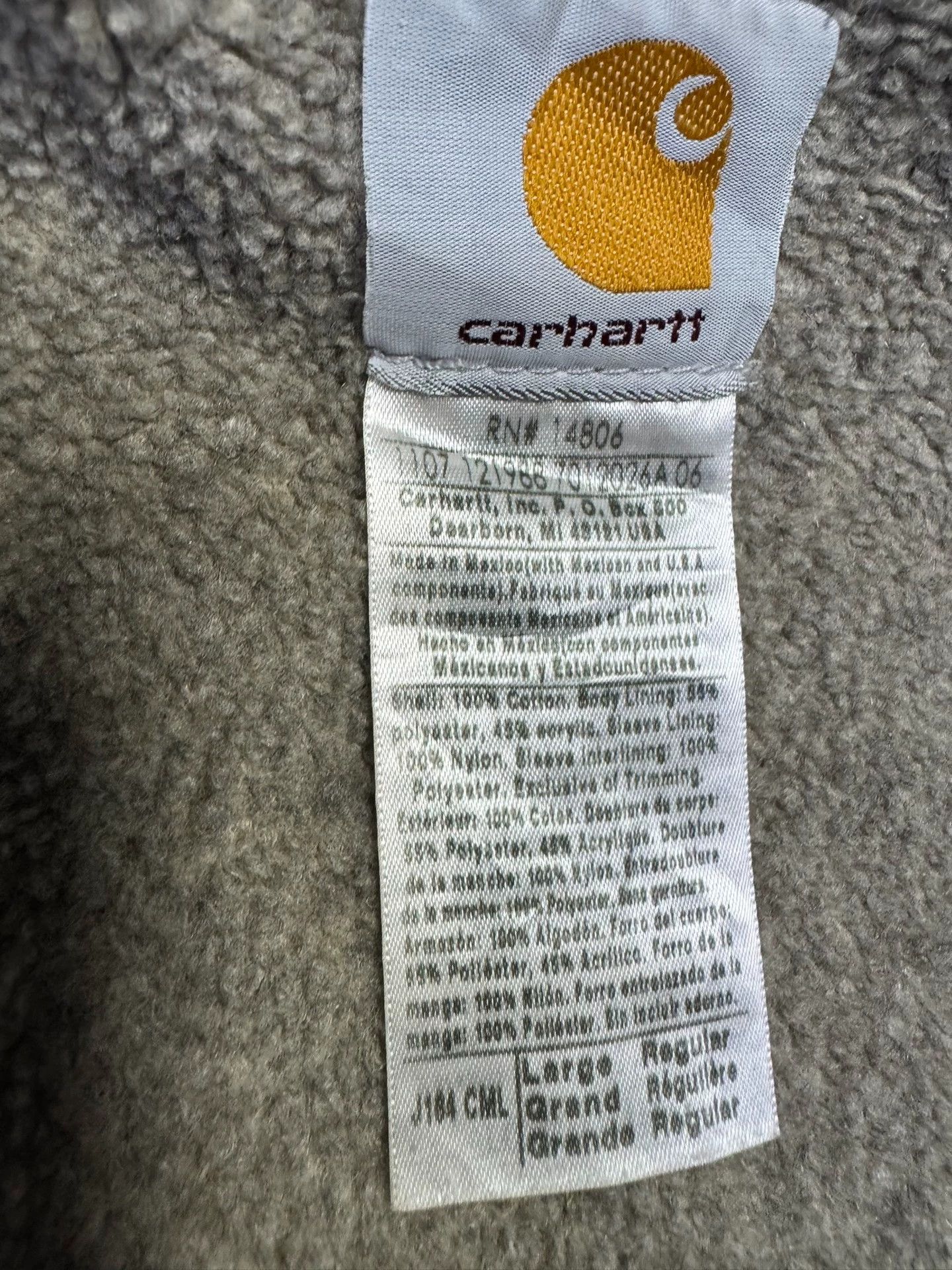 Carhartt Vintage Carhartt J164 Camel L Heavy Washed Jacket Size US L / EU 52-54 / 3 - 9 Thumbnail