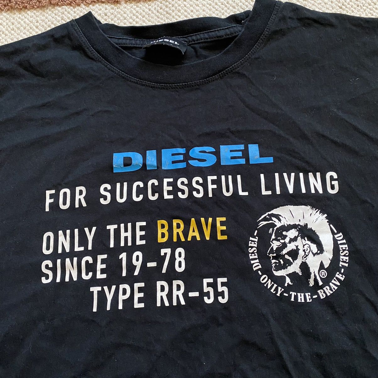 Diesel DIESEL Y2K FOR SUCCESSFUL LIVING BIG LOGO T SHIRT Size US L / EU 52-54 / 3 - 2 Thumbnail