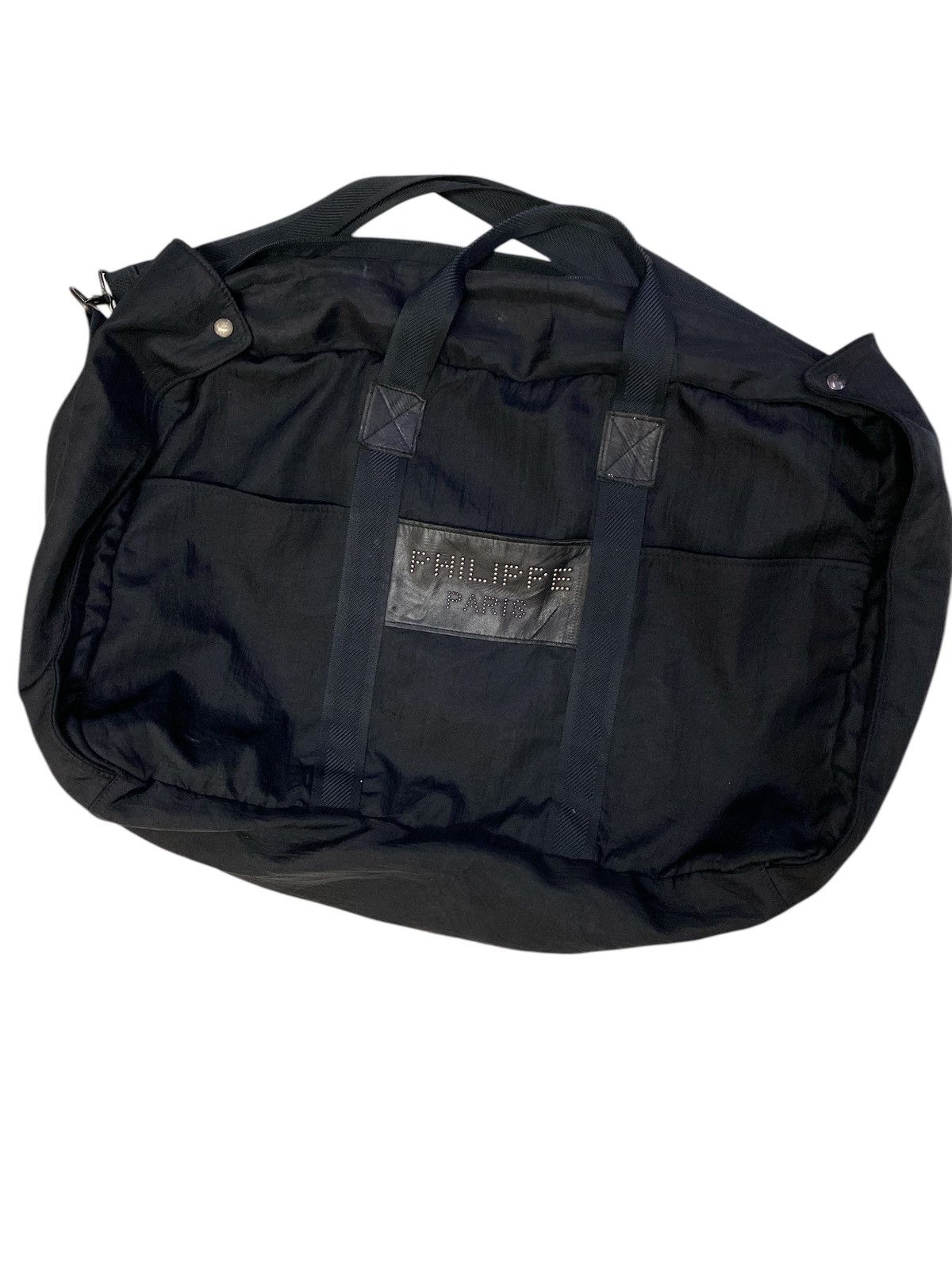 Philippe Model × Vintage Vintage Philippe Paris Large Duffle Bag Size ONE SIZE - 9 Thumbnail