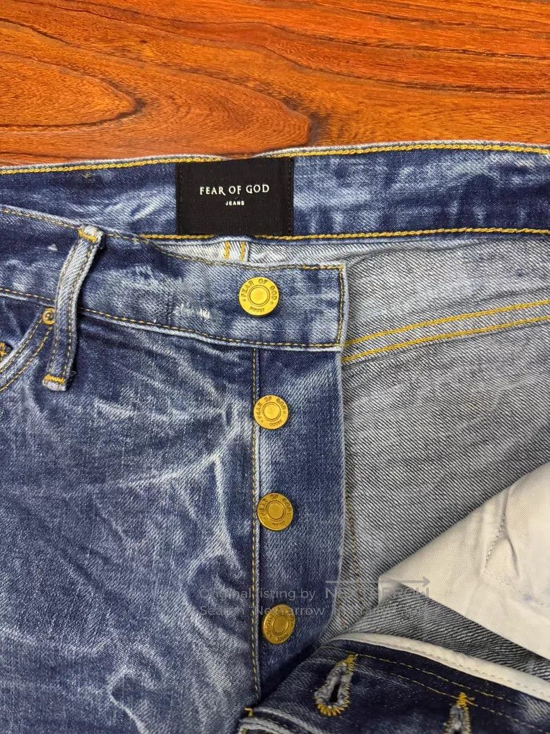 Fear of God Fear of God Blue Water Ripple fog5th Size US 32 / EU 48 - 6 Thumbnail