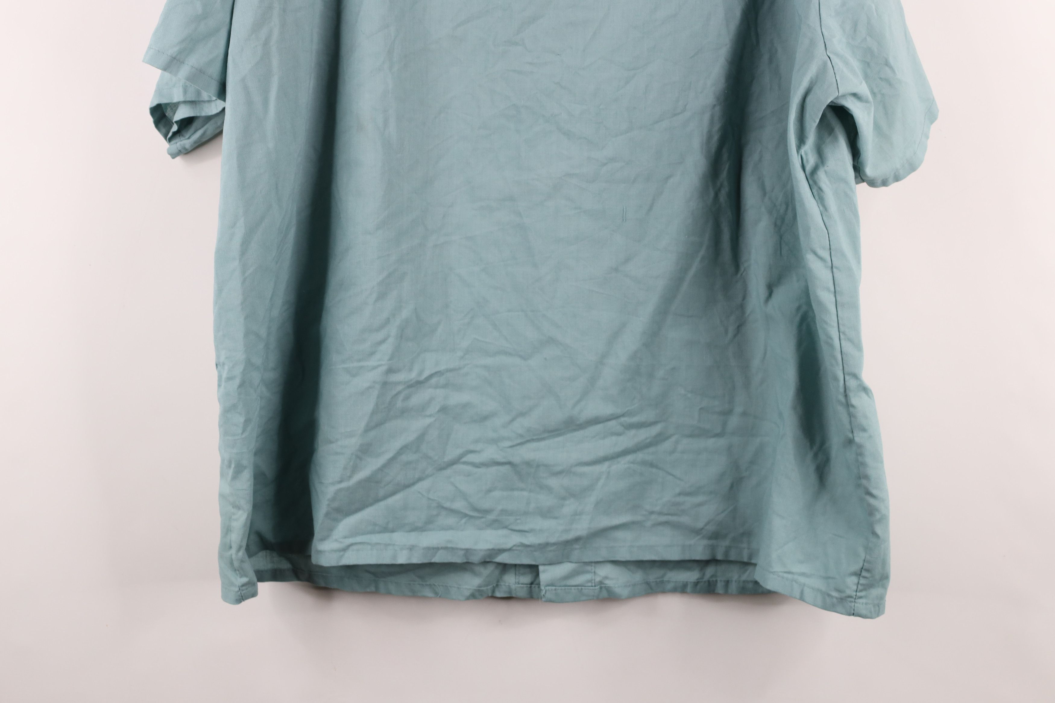 Vintage Vintage 60s Nassau Hospital New York Doctor Scrubs Shirt USA Size US L / EU 52-54 / 3 - 13 Thumbnail