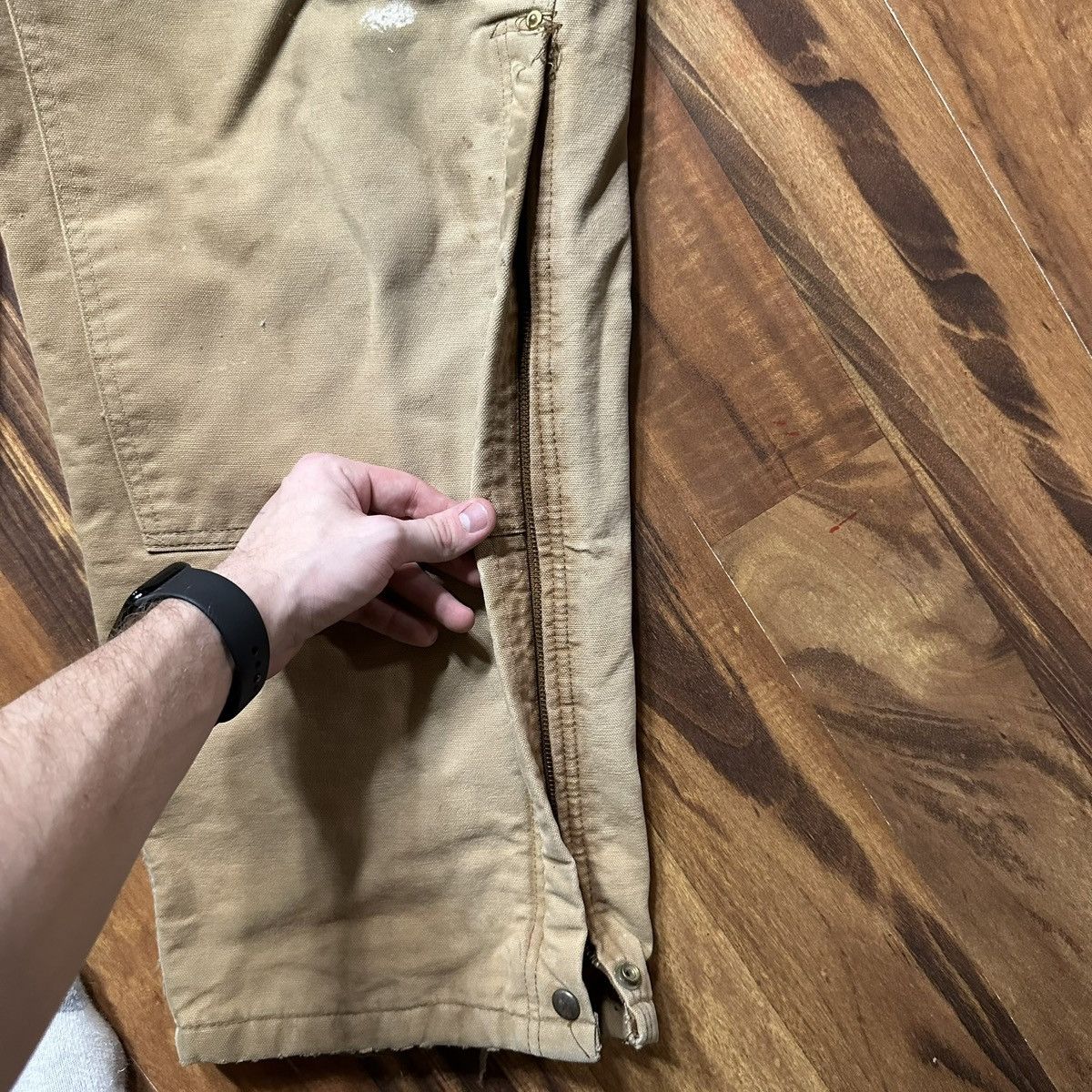 Carhartt × Vintage Insulated Double Knee Carhartt Overalls 42x32 Size US 42 / EU 58 - 10 Thumbnail