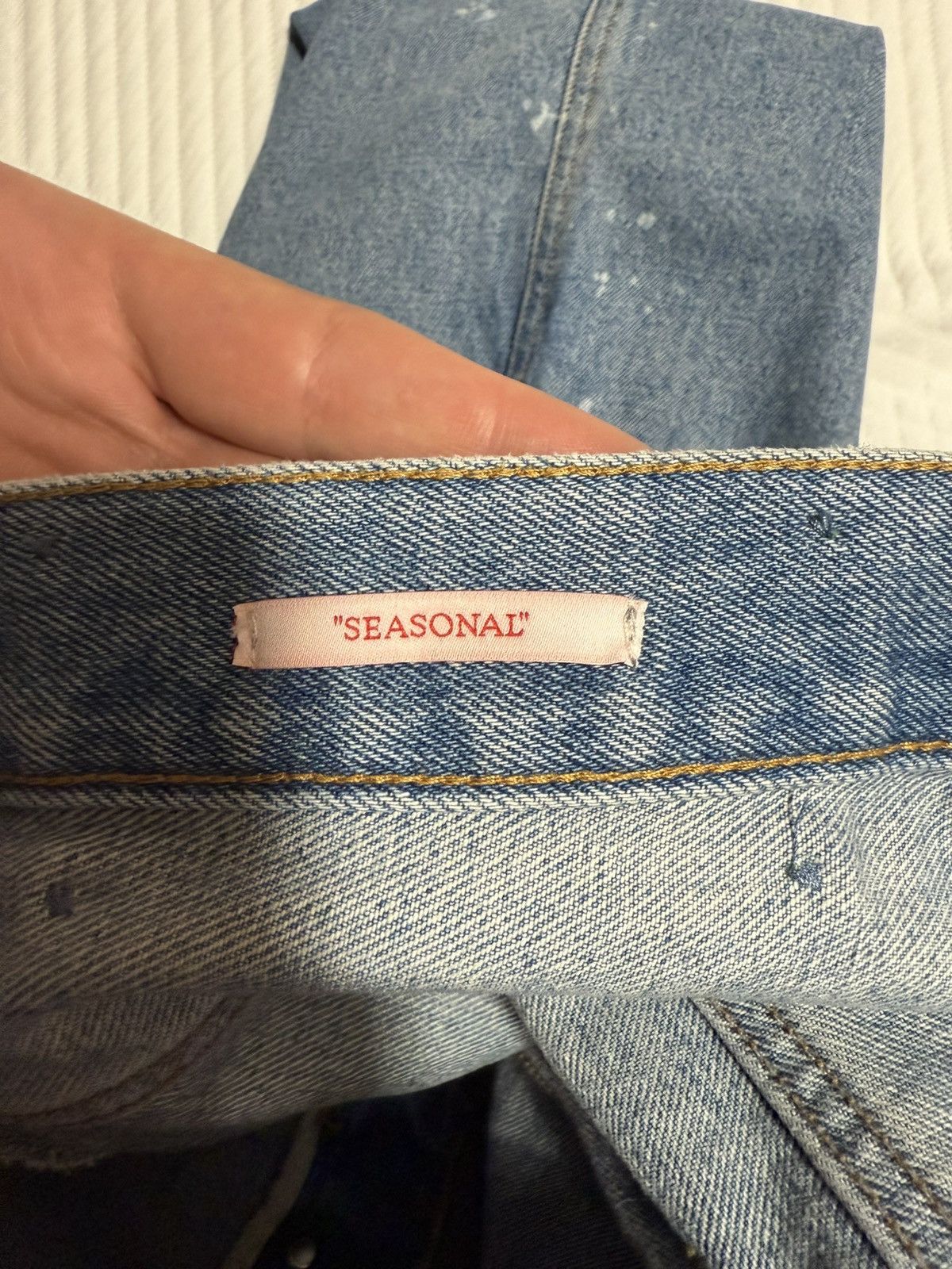 Off-White OFF WHITE BAGGY JEANS Size US 32 / EU 48 - 11 Thumbnail