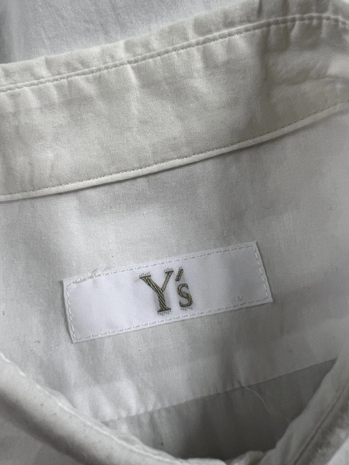 Yohji Yamamoto Archive 1990 Y’s Runaway Asymmetrical Button Shirt Size US M / EU 48-50 / 2 - 19 Thumbnail