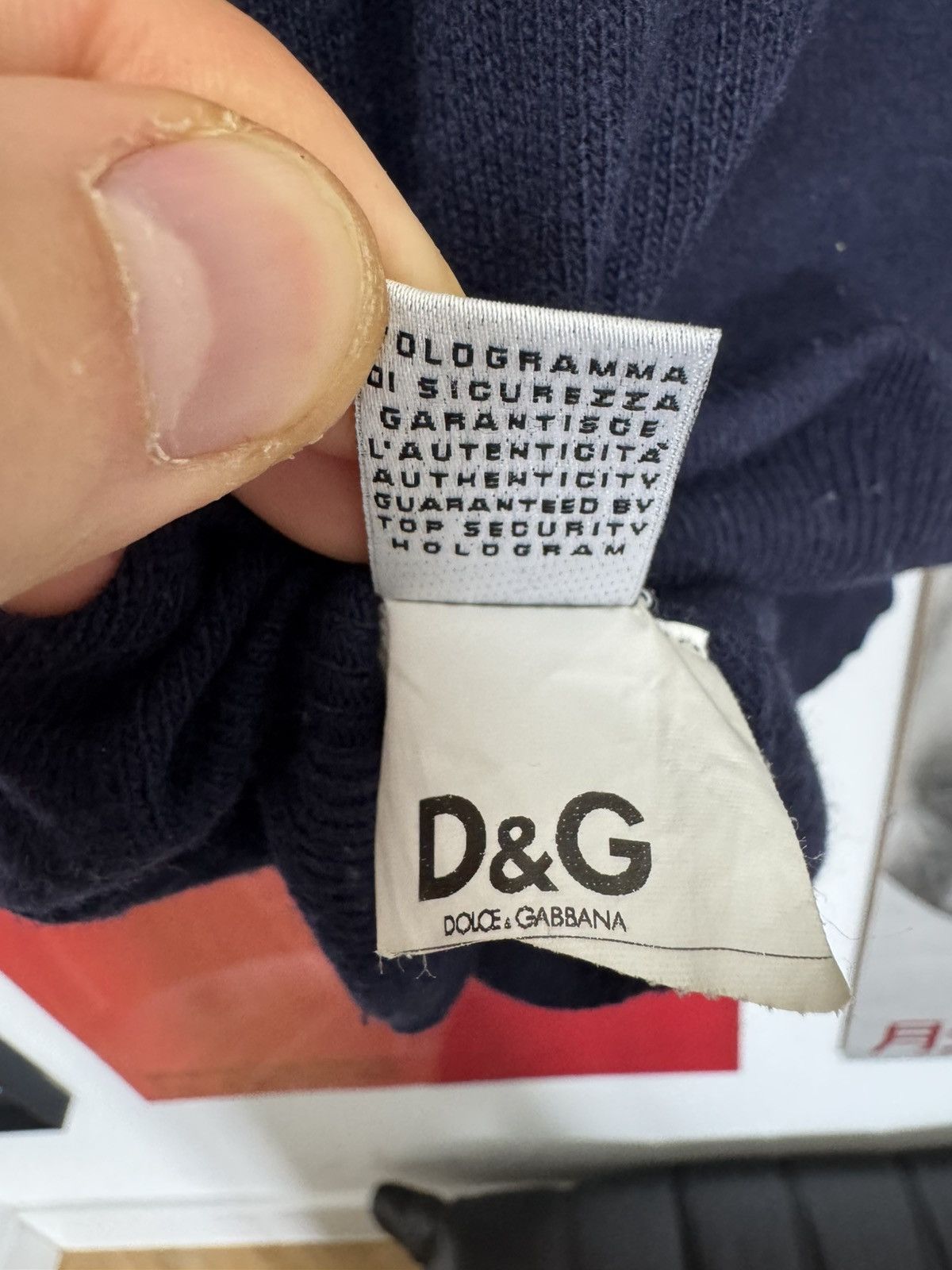Dolce & Gabbana DOLCE GABBANA LUXURY Y2K VINTAGE STRIPED KNIT SWEATER WOOL Size US M / EU 48-50 / 2 - 9 Thumbnail