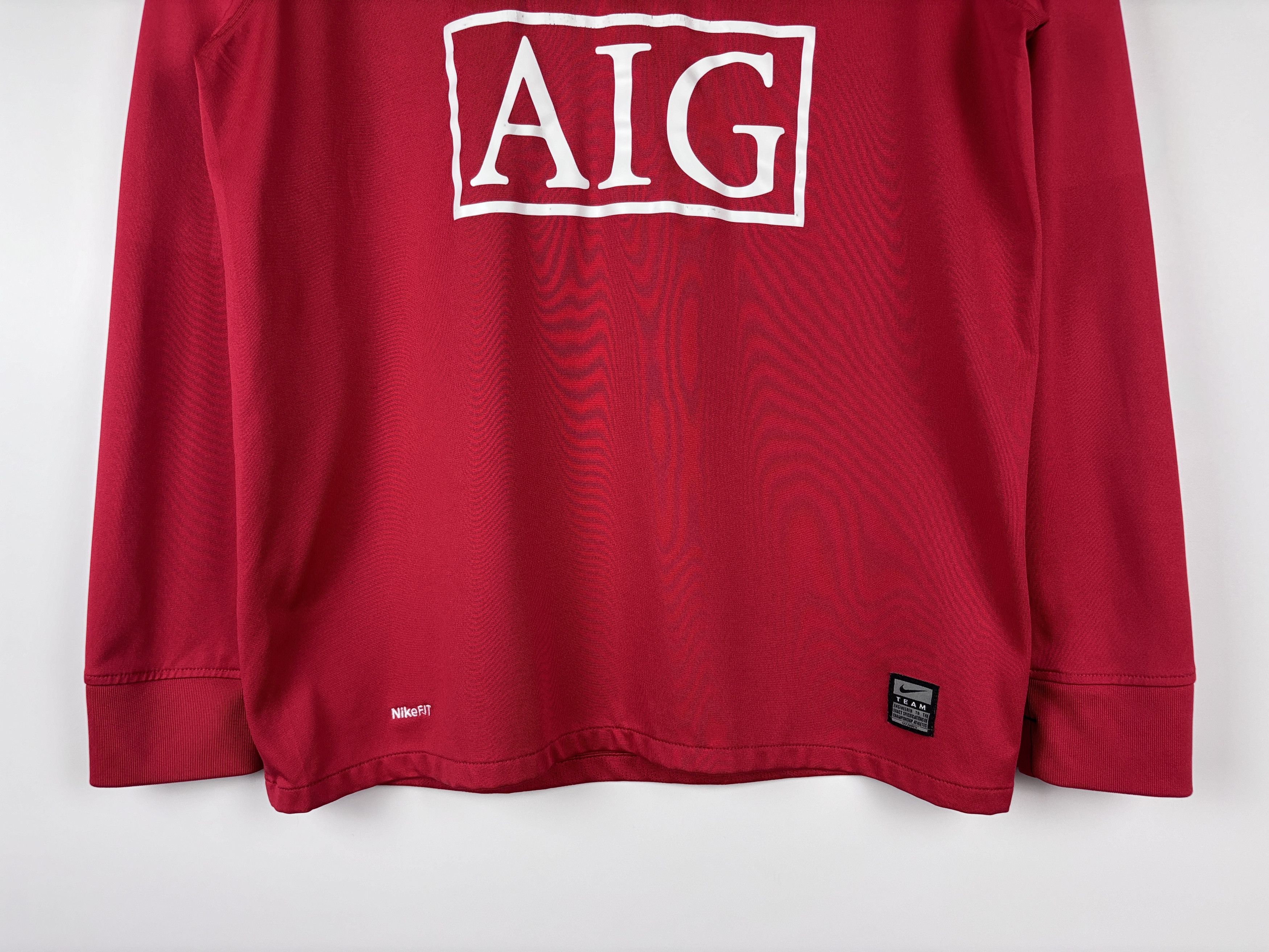 Nike Manchester United 2009-10 Football Longsleeve Nike Jersey Size US S / EU 44-46 / 1 - 3 Thumbnail