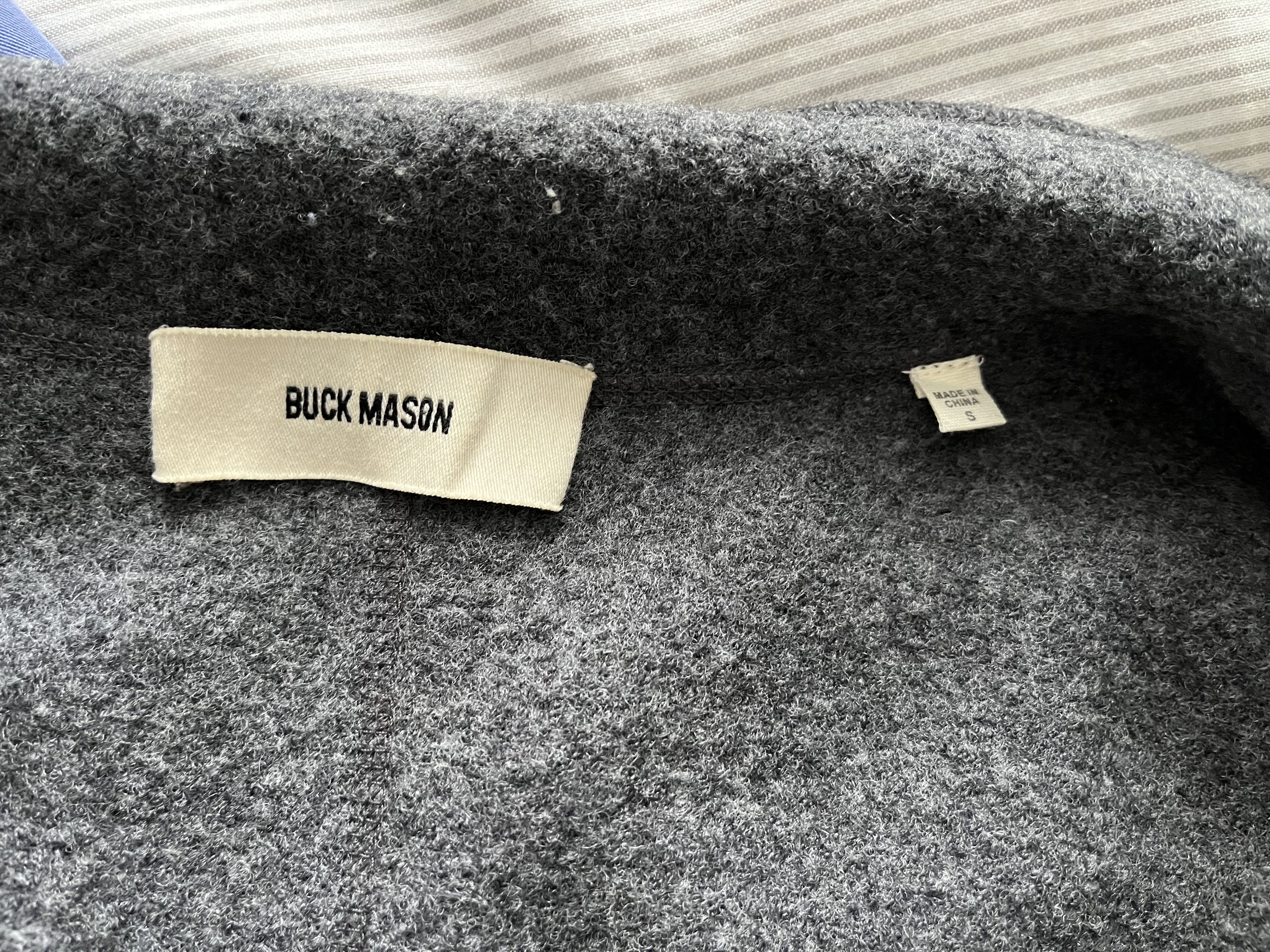 Buck Mason Buck Mason Felted Chore Coat in Gray Size US S / EU 44-46 / 1 - 4 Thumbnail