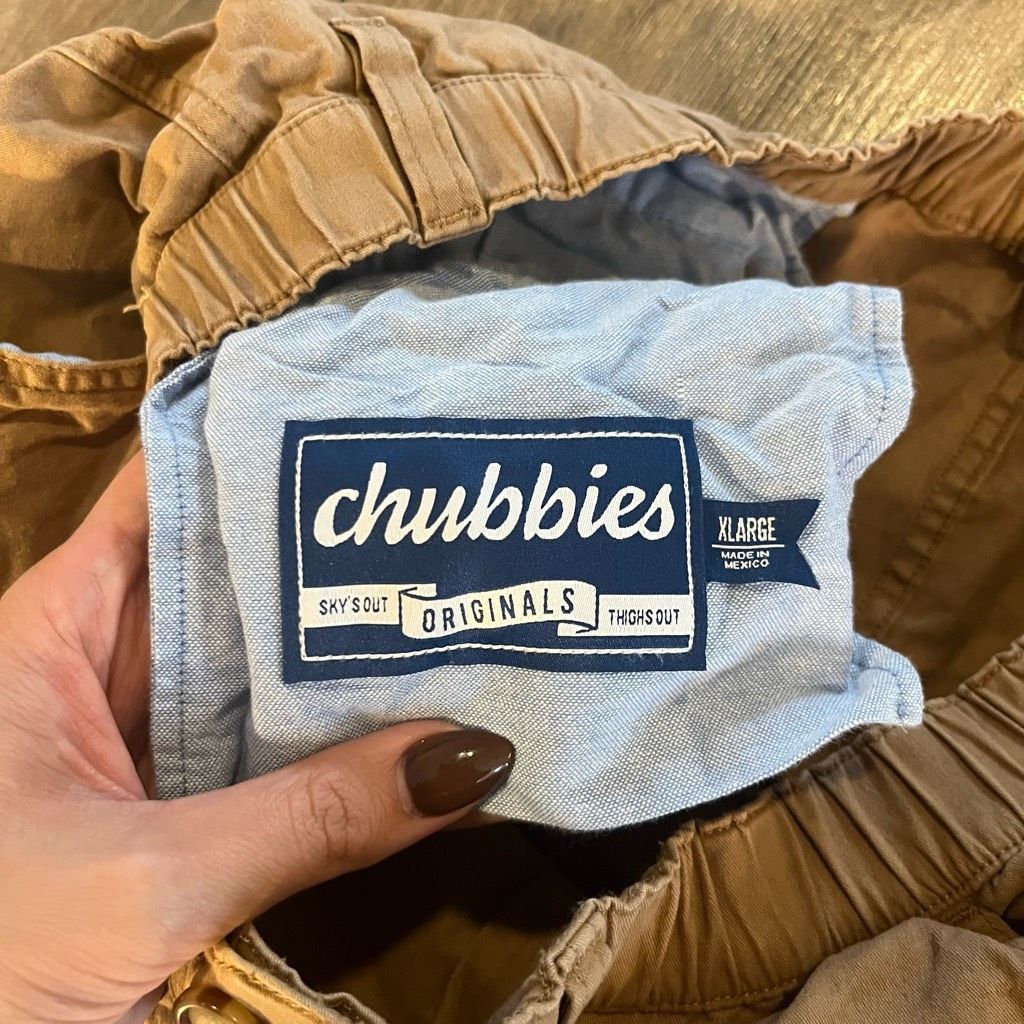 Chubbies Chubbies Khaki 5” Casual Shorts Men XL Bin B-105 Size US 40 / EU 56 - 3 Thumbnail