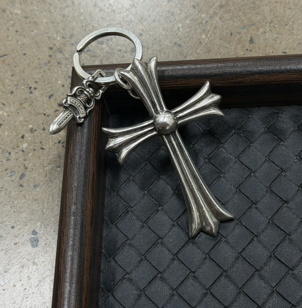 Chrome Hearts Chrome Hearts large cross keychain / pendants | Grailed