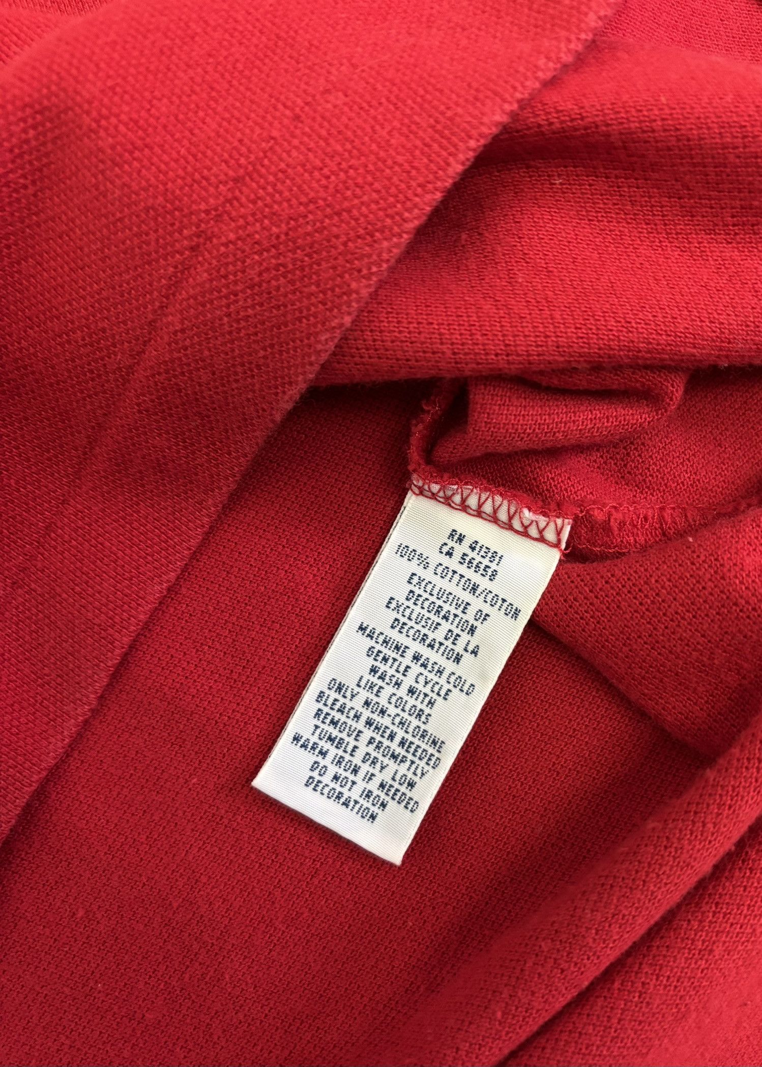 Polo Ralph Lauren Polo Ralph Lauren USA Red Medium Size US M / EU 48-50 / 2 - 16 Thumbnail