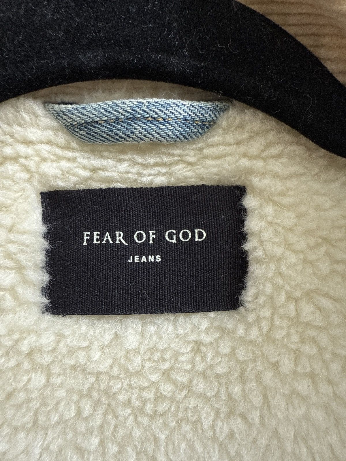 Fear of God Fear Of God sherpa denim jacket Size US XL / EU 56 / 4 - 7 Thumbnail
