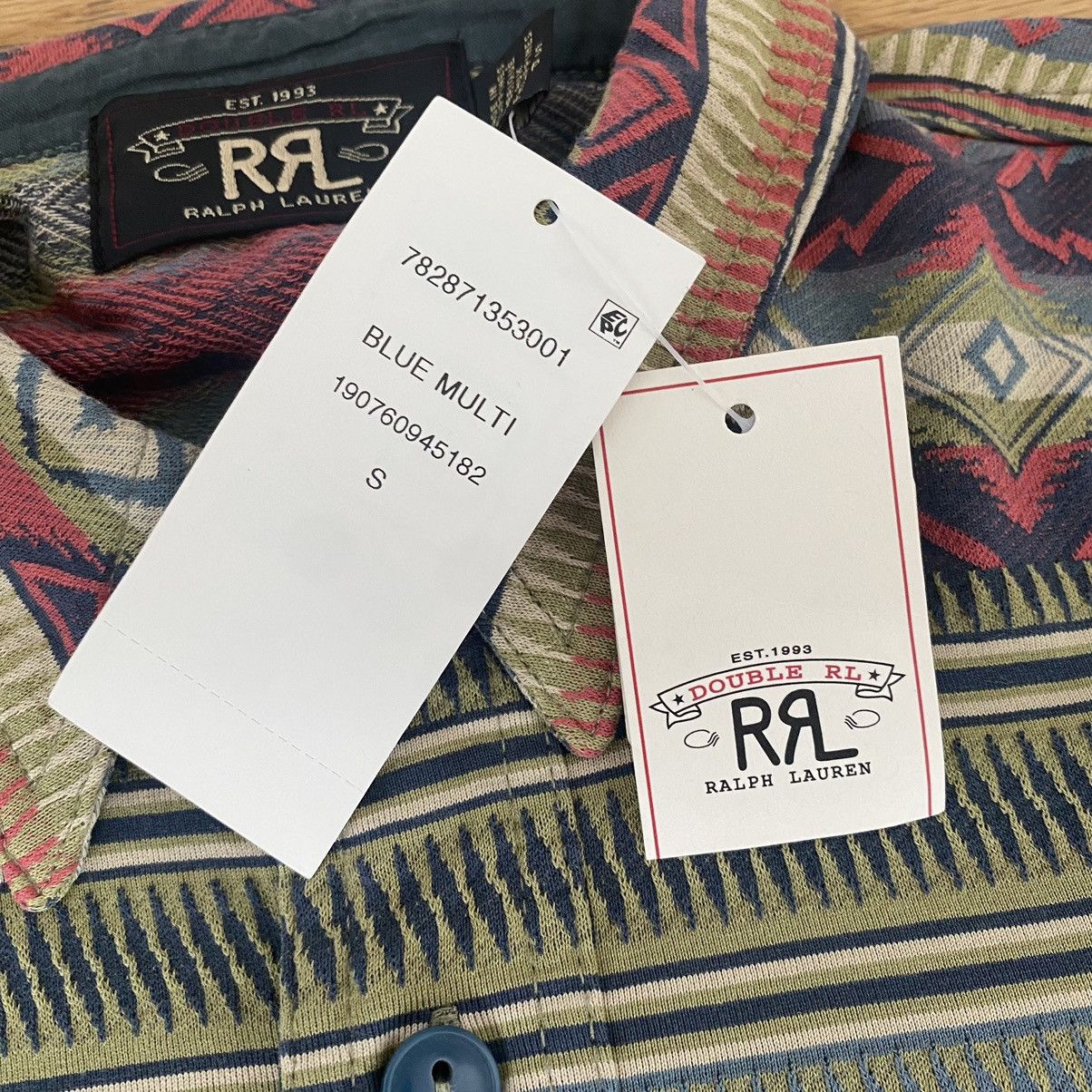 RRL Ralph Lauren RRL Double RL Ralph Lauren Navajo Serape Shirt Workwear Ikat Size US S / EU 44-46 / 1 - 5 Thumbnail
