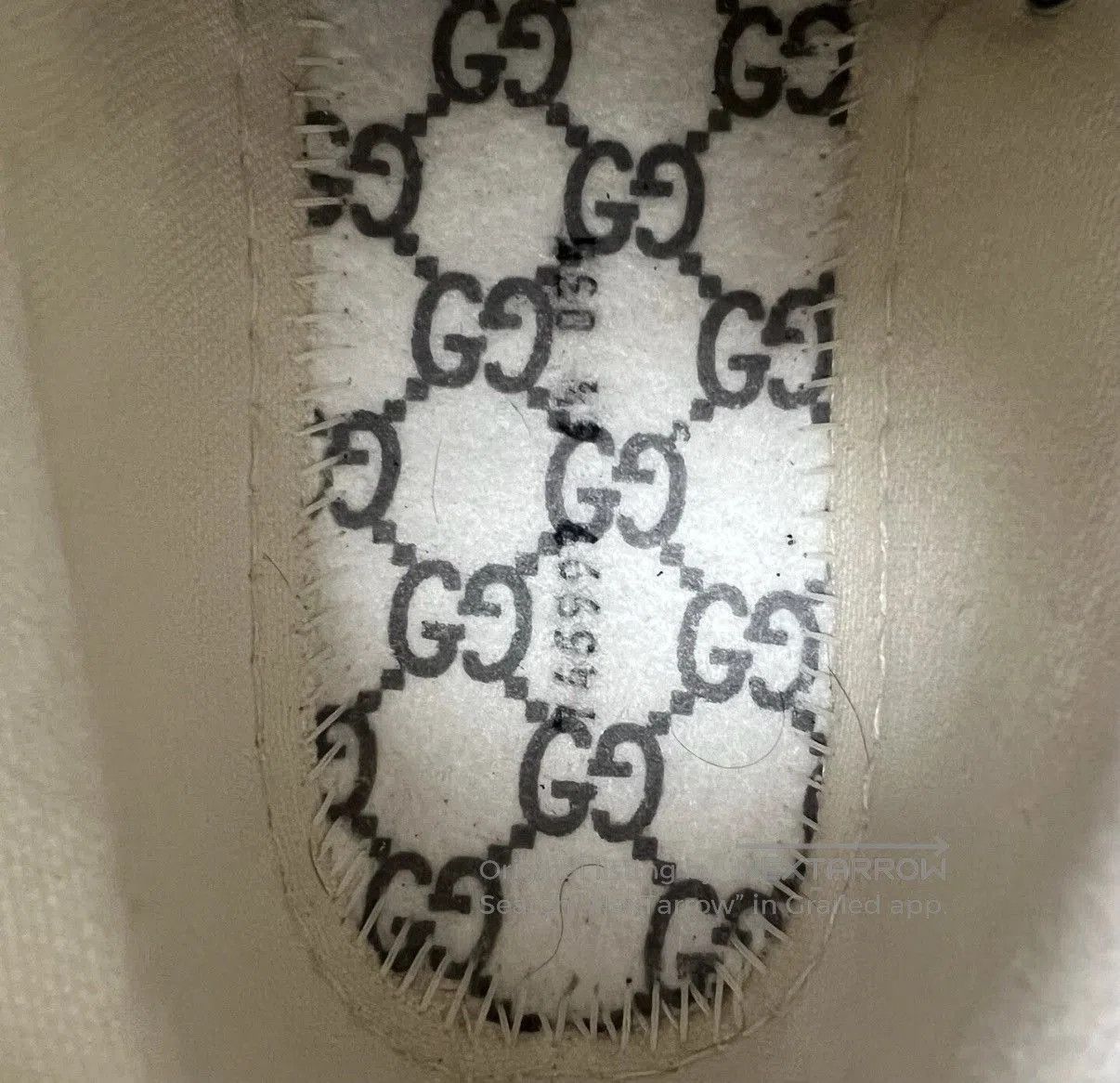 Gucci Beige High-Top Sneakers Size 7.5. Size US 7.5 / EU 40-41 - 4 Thumbnail