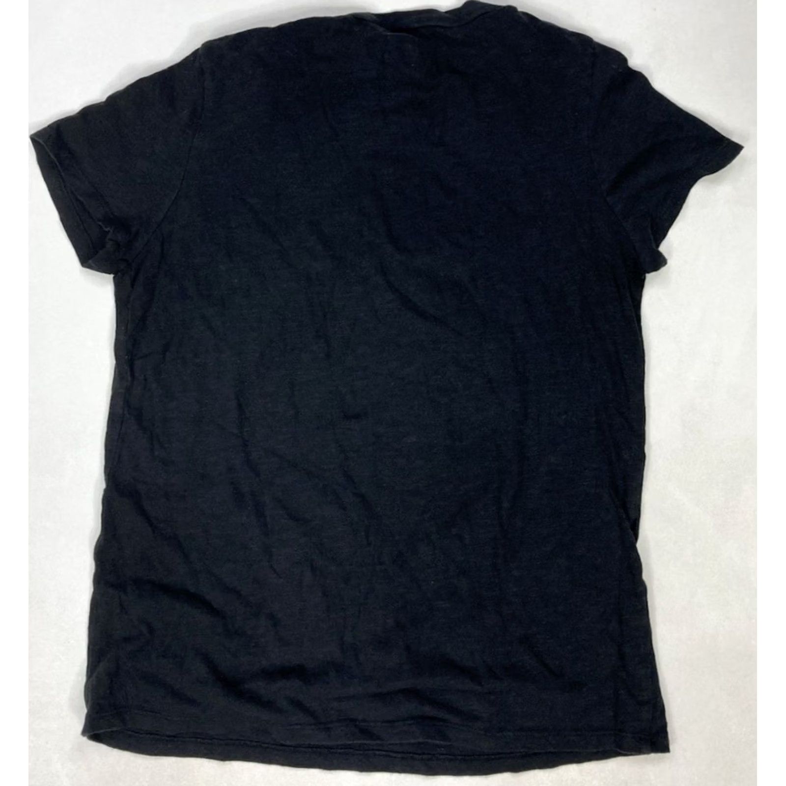 Vintage The Rolling Stones T-Shirt Women Small Black Music Merch Crew Neck Short Sleeve VINTAGE Size S / US 4 / IT 40 - 3 Thumbnail