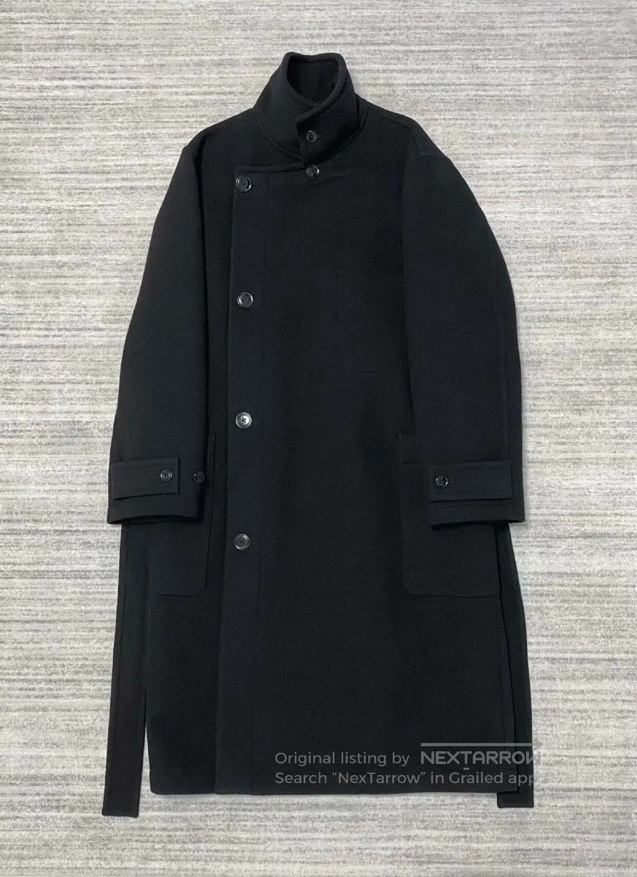 Lemaire black wool long coat by Lemaire. Size US M / EU 48-50 / 2 - 1 Thumbnail