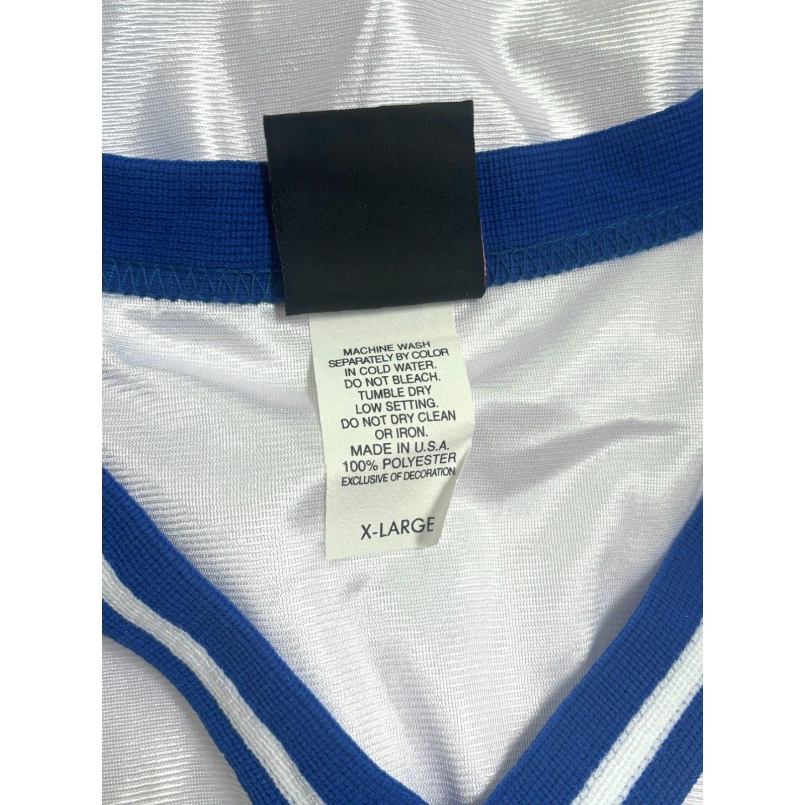 Wilson VINTAGE Wilson Jersey Tank Mens XL NOS NWT 90s USA Made White Royal Blue Basketball NOS NWT Size US XL / EU 56 / 4 - 5 Thumbnail
