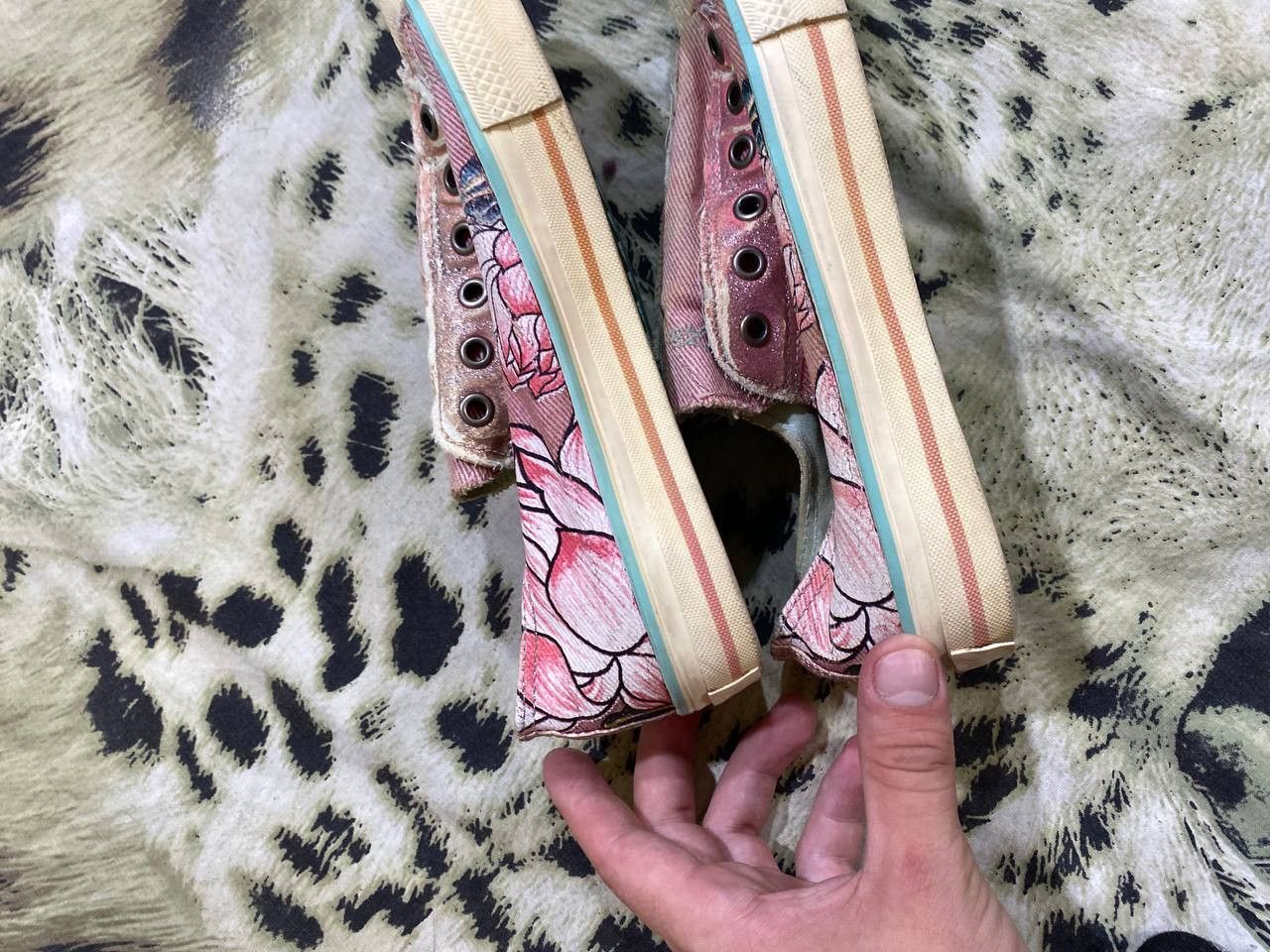 Ed Hardy Ed Hardy Women's Sneakers Colorful SunFaded Size US 7 / IT 37 - 7 Thumbnail
