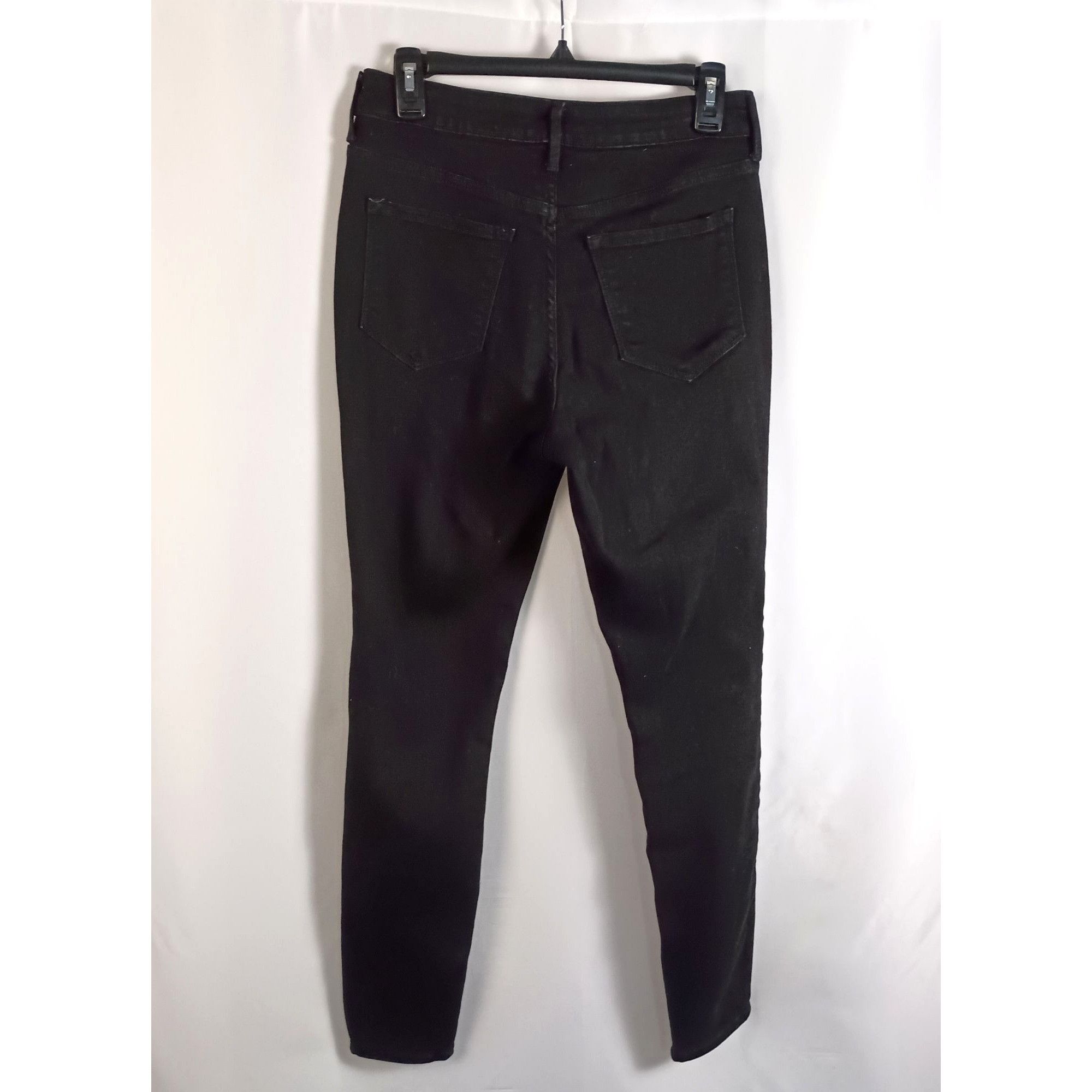 Old Navy Old Navy Rockstar Super Skinny High Rise Black Jeans Size 8 Size 30" / US 8 / IT 44 - 5 Thumbnail