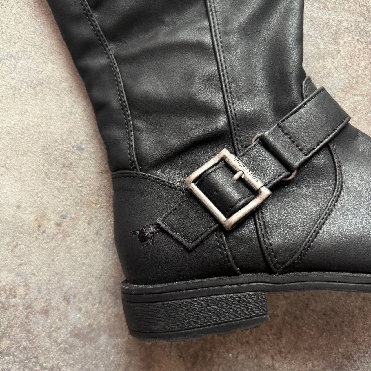 Hysteric Glamour Avant Garde Vintage Buckle Details Leather Boots Size US 8 / IT 38 - 9 Thumbnail