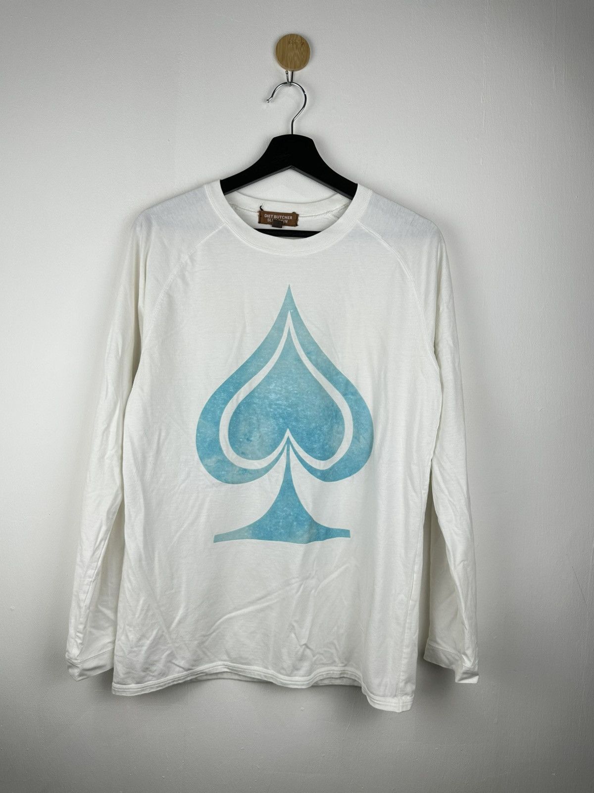 Diet Butcher Slim Skin Vintage Diet Butcher Slim Skin “Spade” LS Tee Size US M / EU 48-50 / 2 - 2 Thumbnail