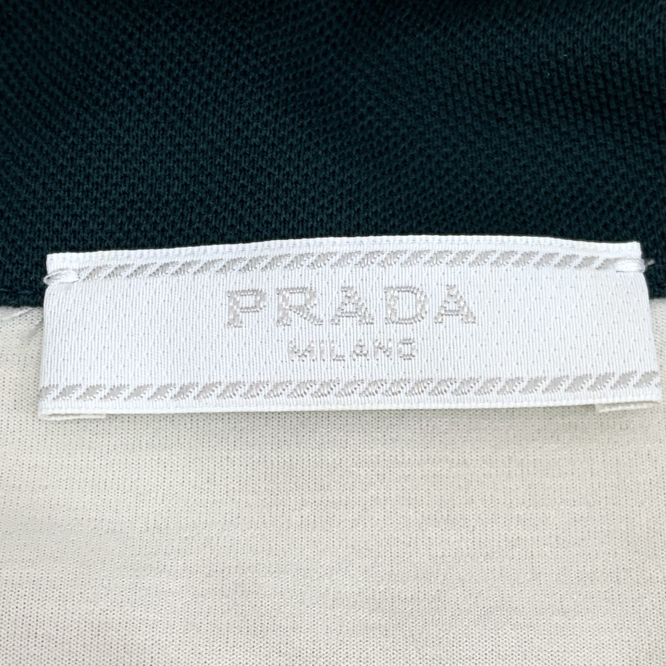 Prada Prada Polo Shirt – Colorblock Cotton Short Sleeve (Size XL) Size US XL / EU 56 / 4 - 2 Thumbnail