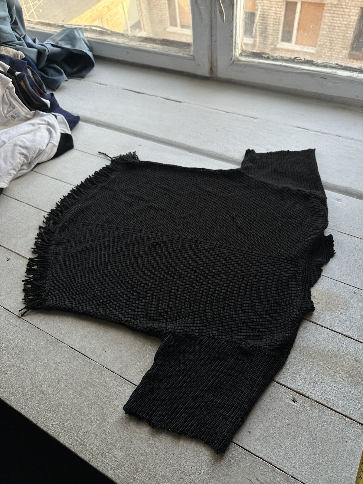Other 🚨Vintage AVANT-GARDE SWEATER ZIP Y2K gothic IFSIXWASNINE Size L / US 10 / IT 46 - 8 Thumbnail