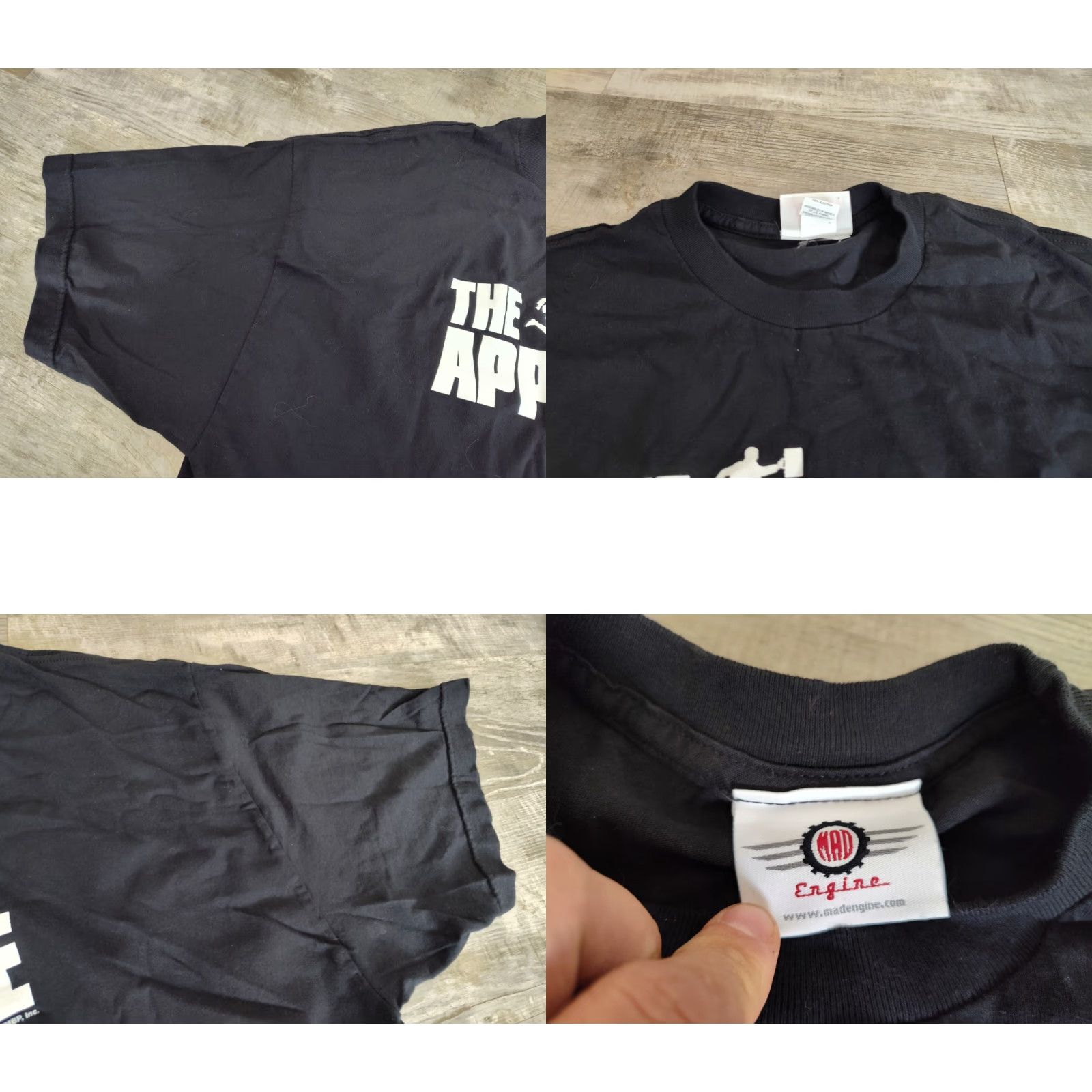 Mad Engine VINTAGE Mad Engine The Apprentice 2005 TV Promo Tee Shirt Donald Trump Graphic Print Black 2XL Mens Size US XXL / EU 58 / 5 - 8 Thumbnail