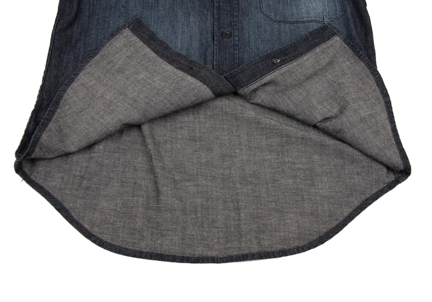 Yohji Yamamoto Yohji Jeans × EDWIN Cotton Epaulet Denim Shirt Indigo Size US S / EU 44-46 / 1 - 12 Thumbnail