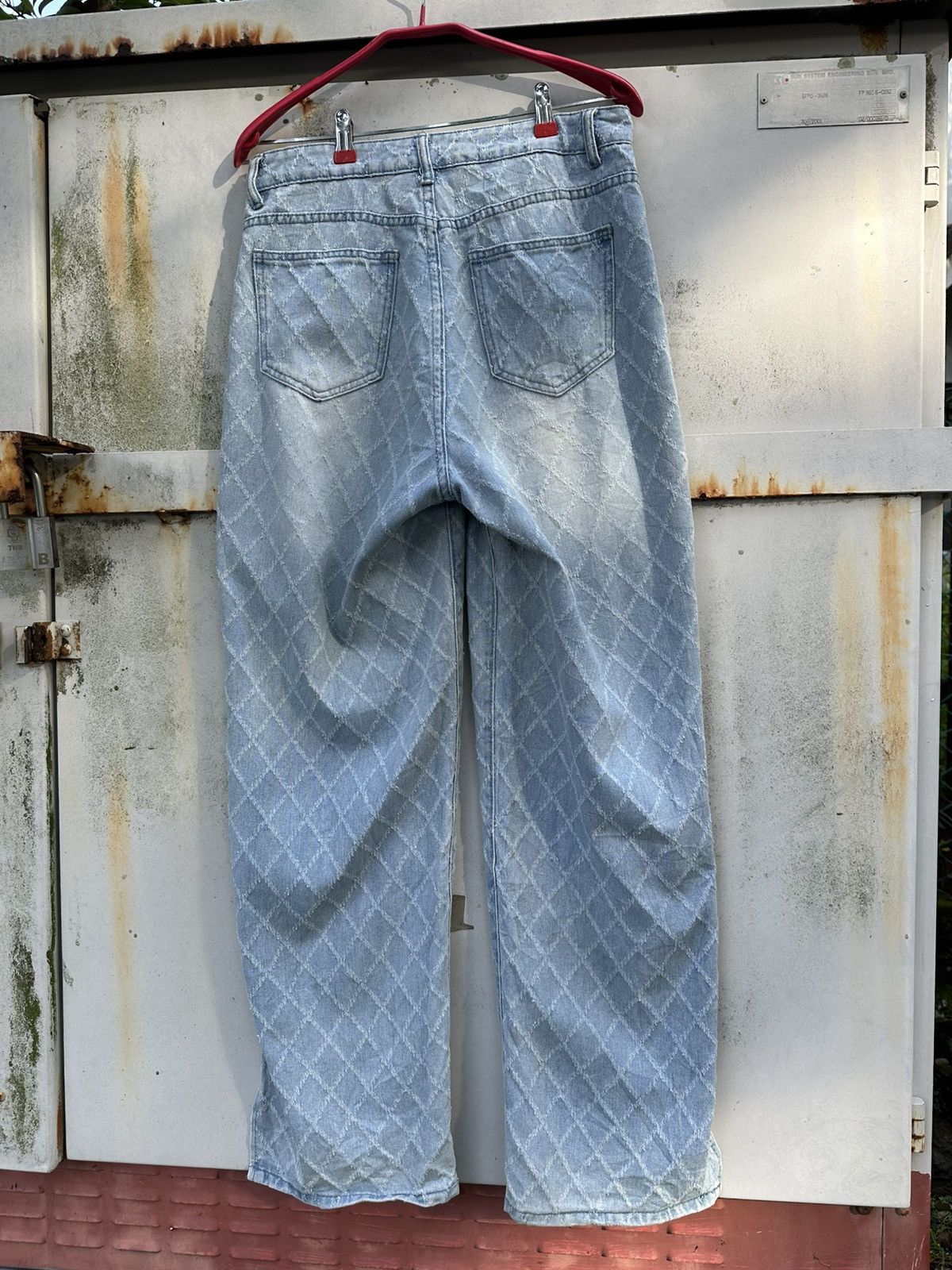 Japanese Brand 👹Dazy Stained Design Baggy Jeans Size US 30 / EU 46 - 1 Thumbnail