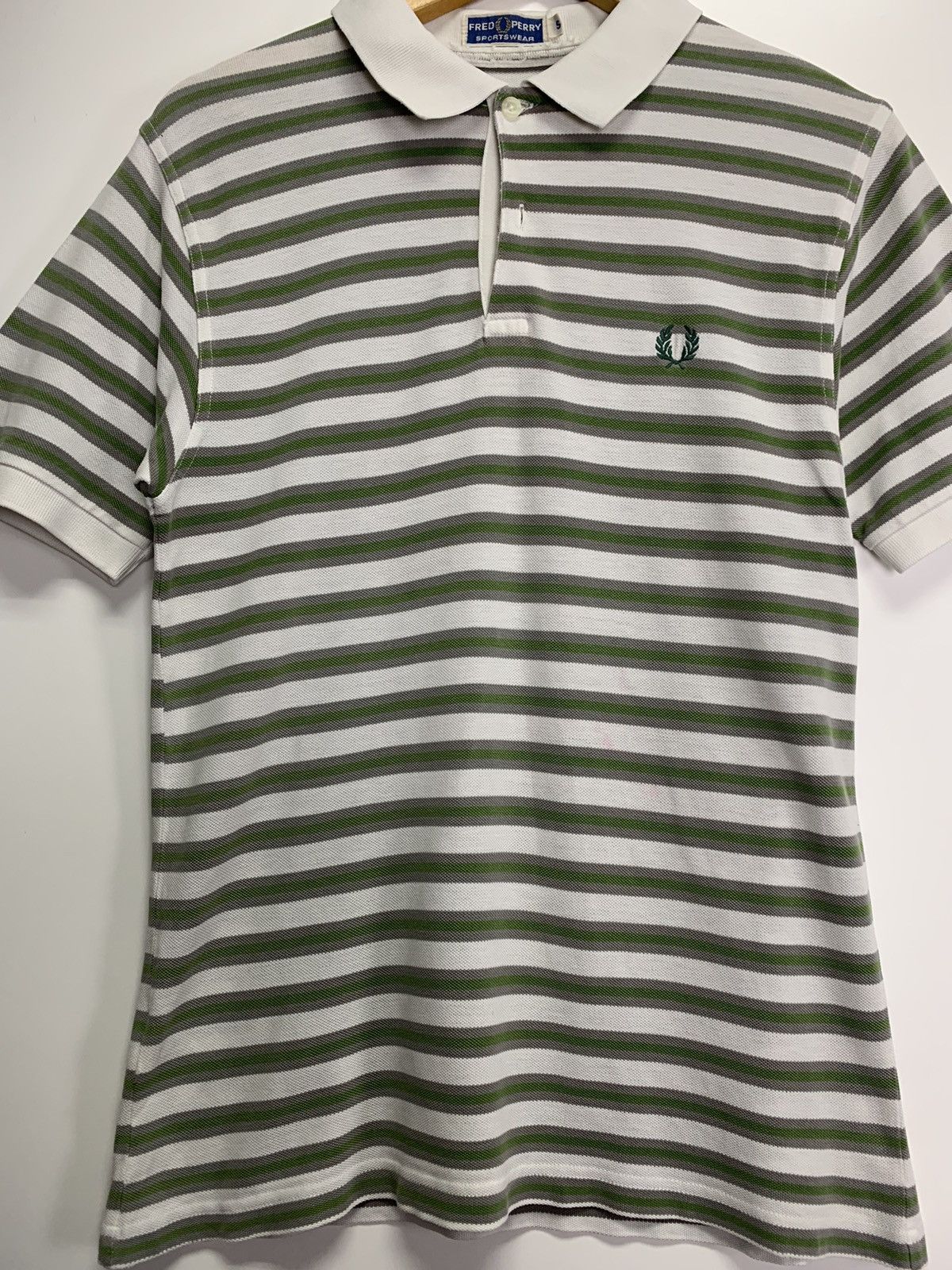 Fred Perry × Vintage Vintage Fred Perry Stripe Polo Size US S / EU 44-46 / 1 - 2 Thumbnail